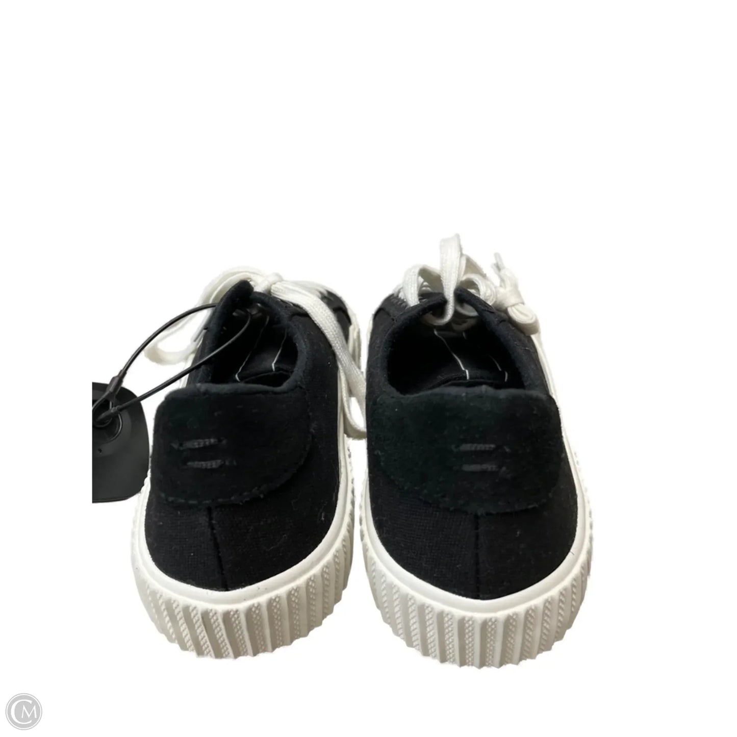 Shoes Heels Platform By Splendid In Black & Cream, Size: 7.5