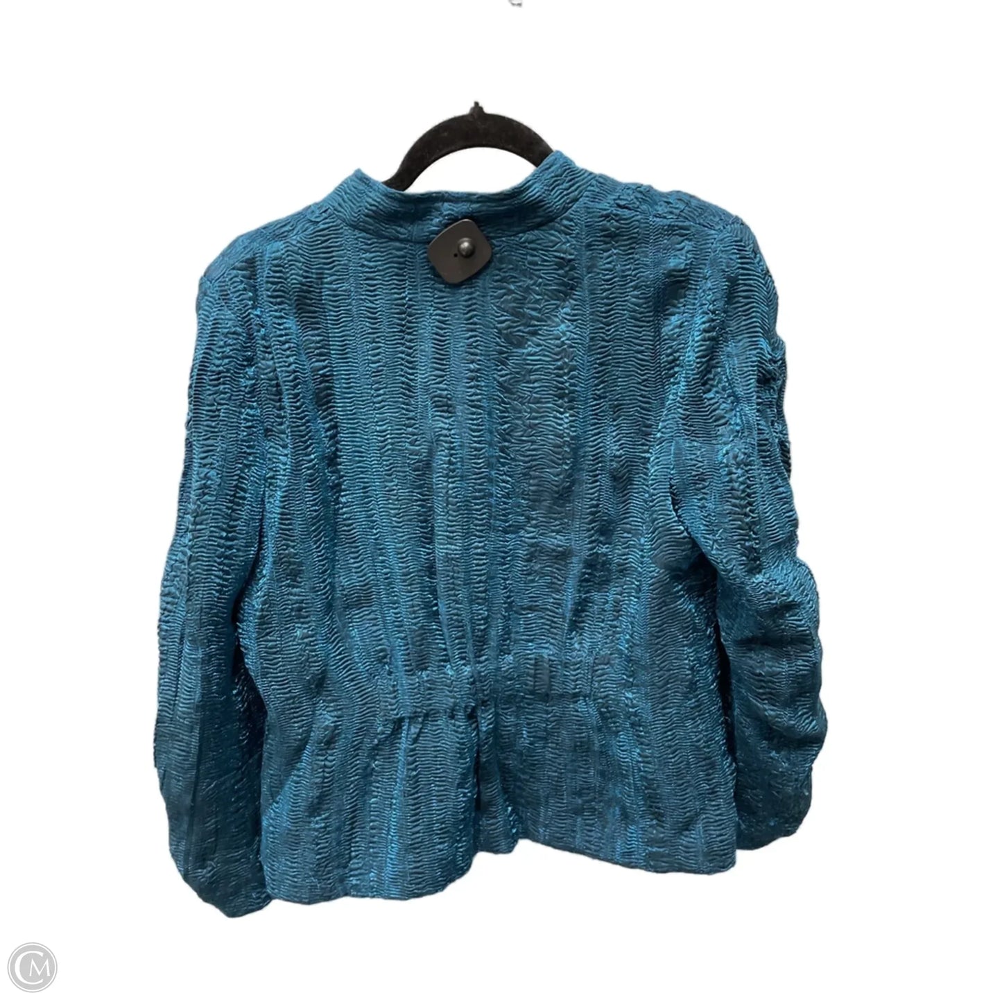 Jacket Other By Chicos In Teal, Size: M