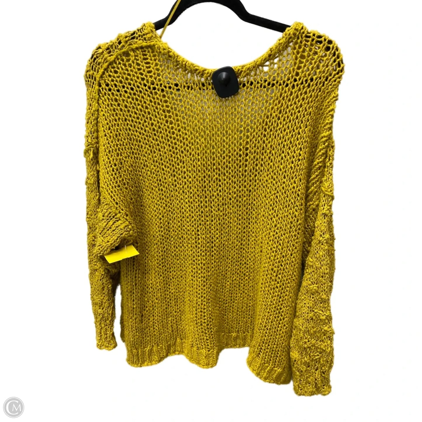 Sweater By Free People In Chartreuse, Size: L