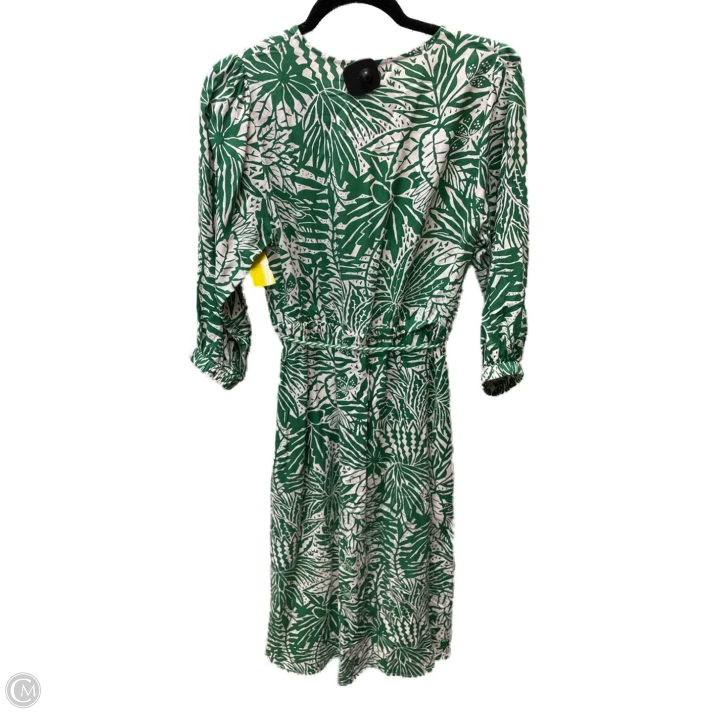 Dress Casual Short By Cmc In Green & White, Size: S