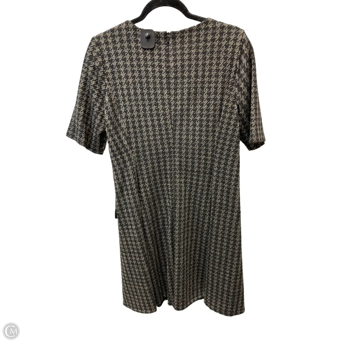 Dress Work By Dkny In Black & Gold, Size: L