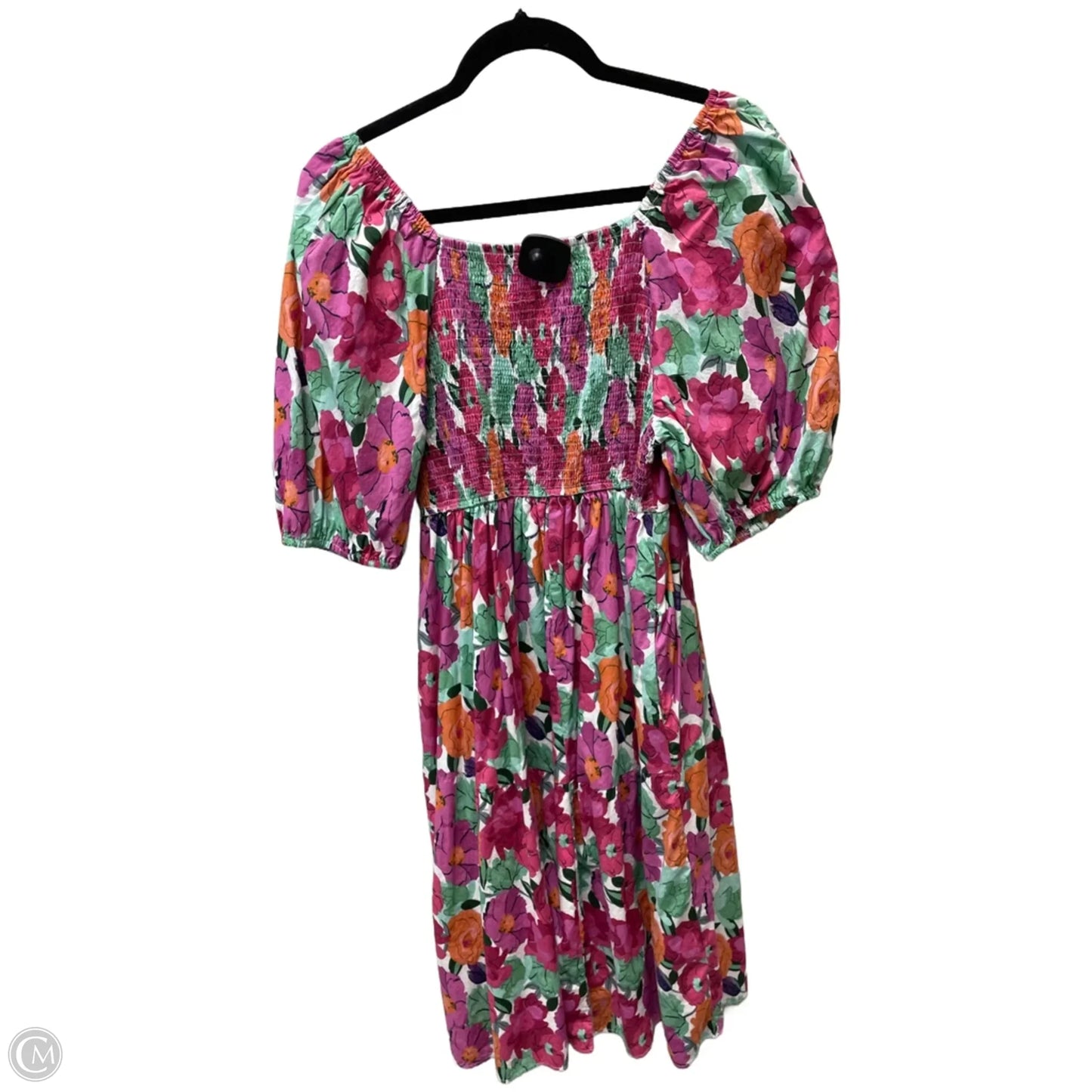 Dress Casual Short By Baltic Born In Floral Print, Size: L