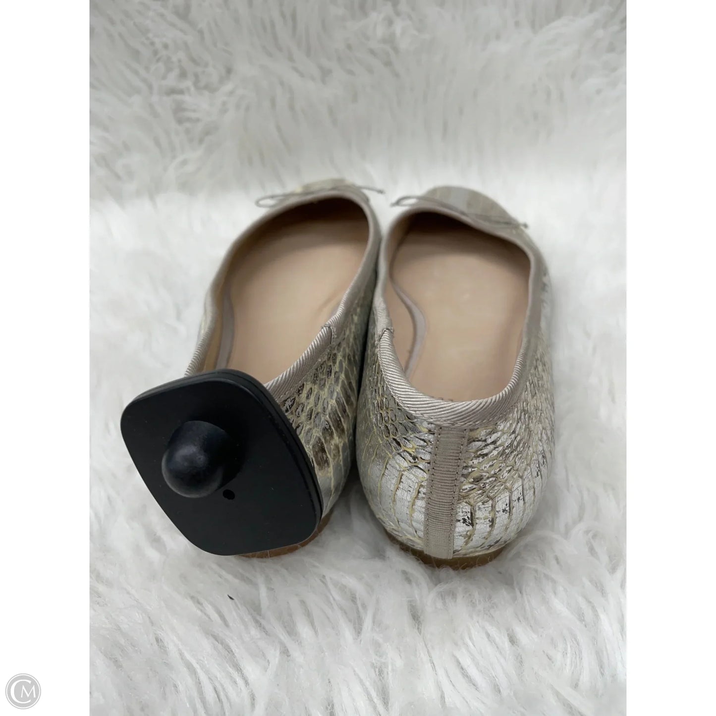 Shoes Flats By Adrianna Papell In Silver, Size: 9