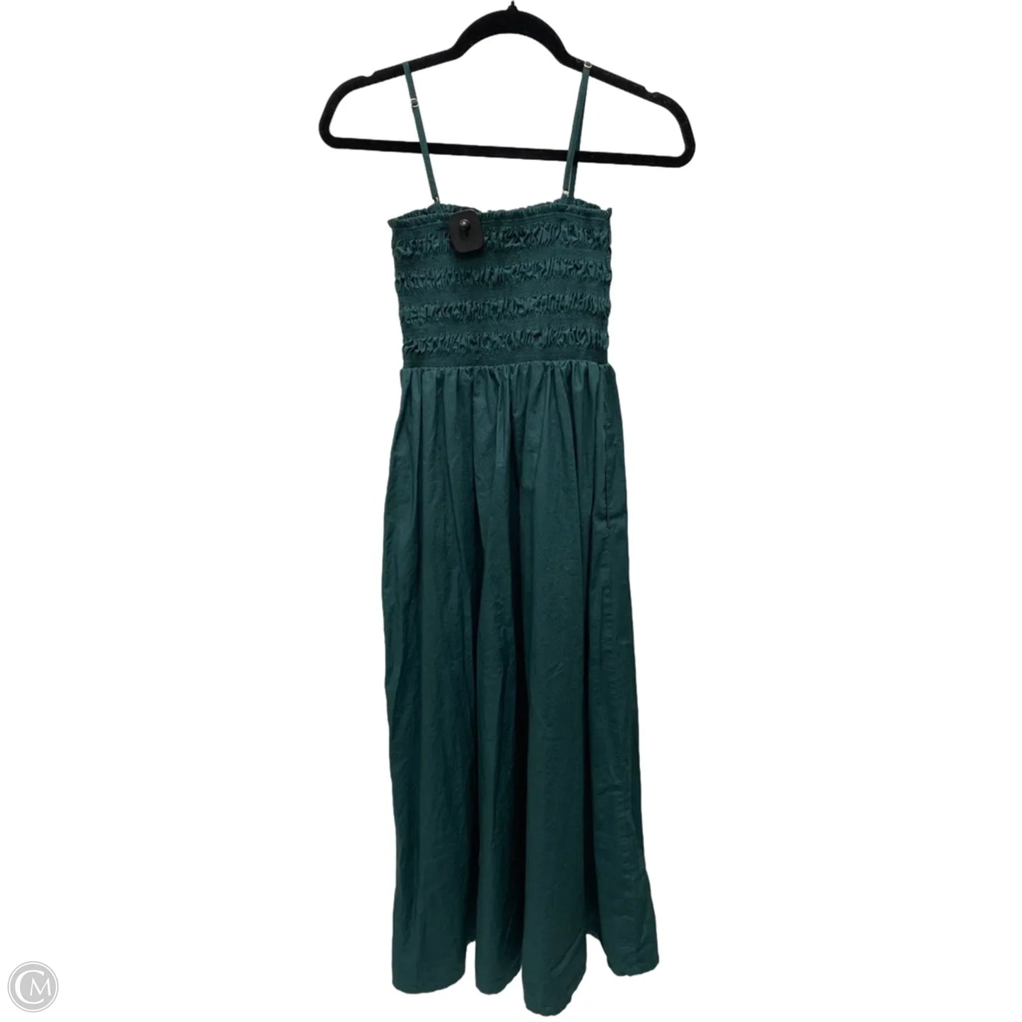 Dress Casual Midi By Loft In Green, Size: Xs