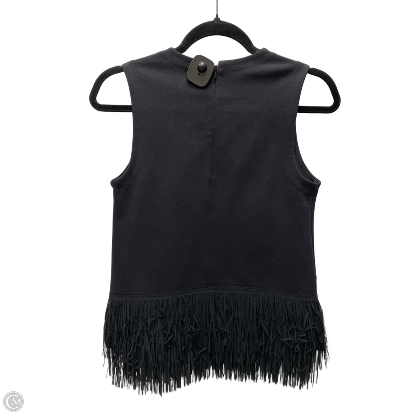 Blouse Sleeveless By J. Crew In Black, Size: Xs