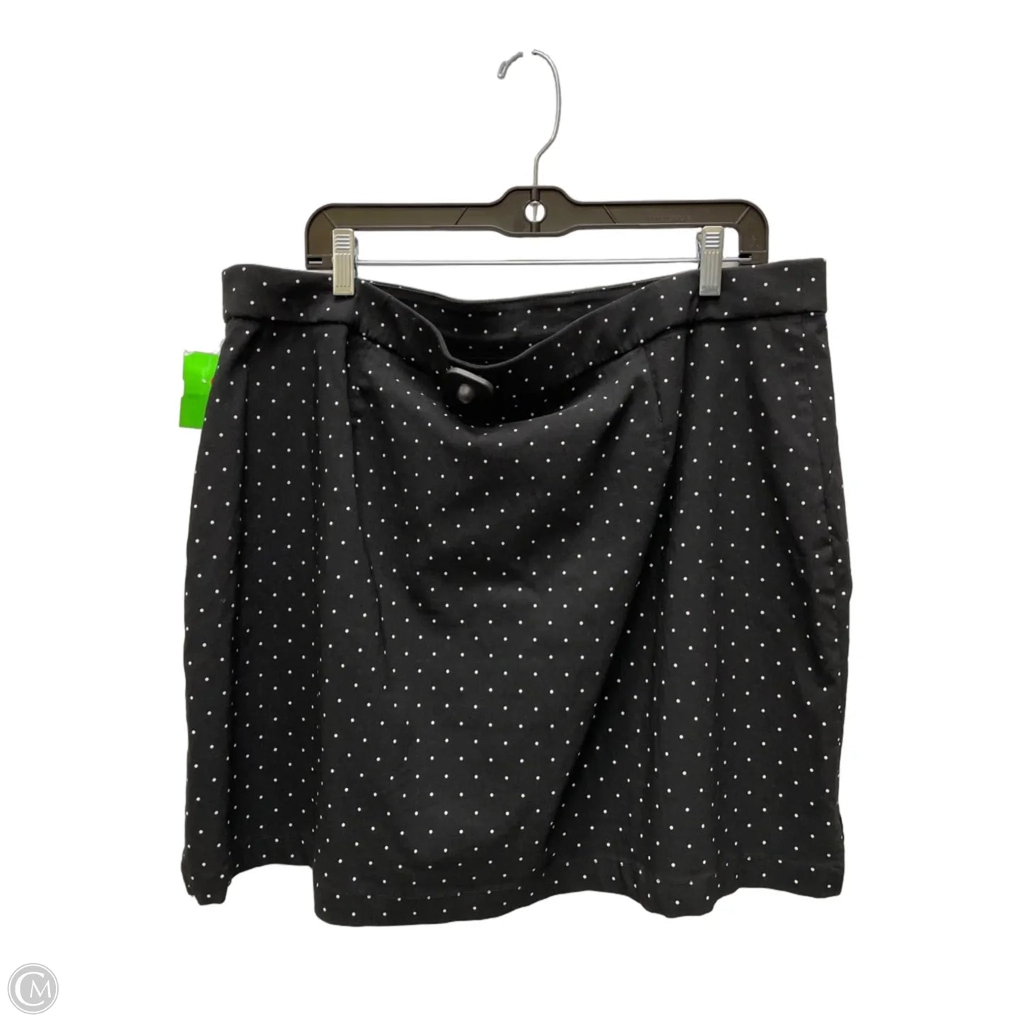 Skort By Rafaella In Polkadot Pattern, Size: 18