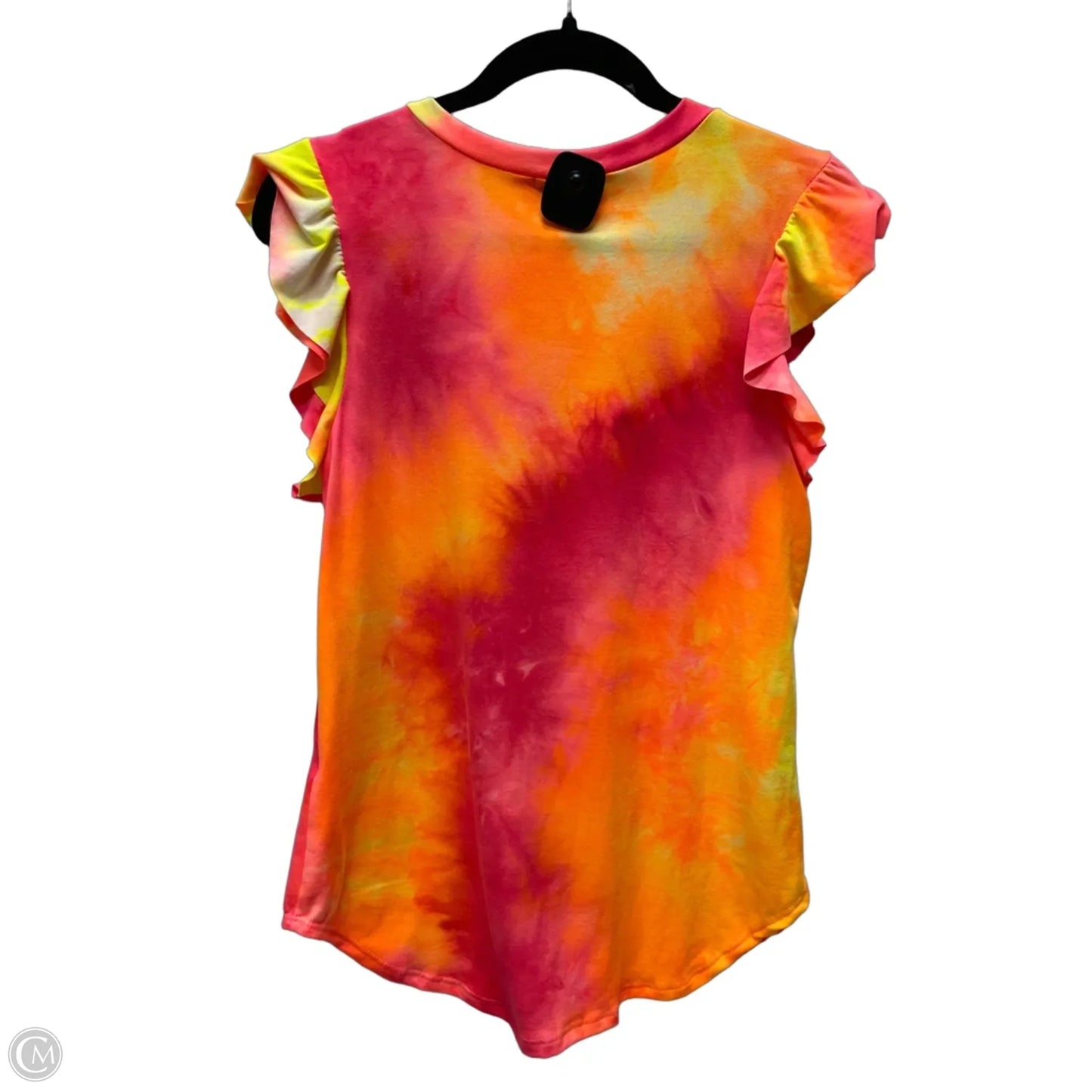 Top Sleeveless By White Birch In Tie Dye Print, Size: S