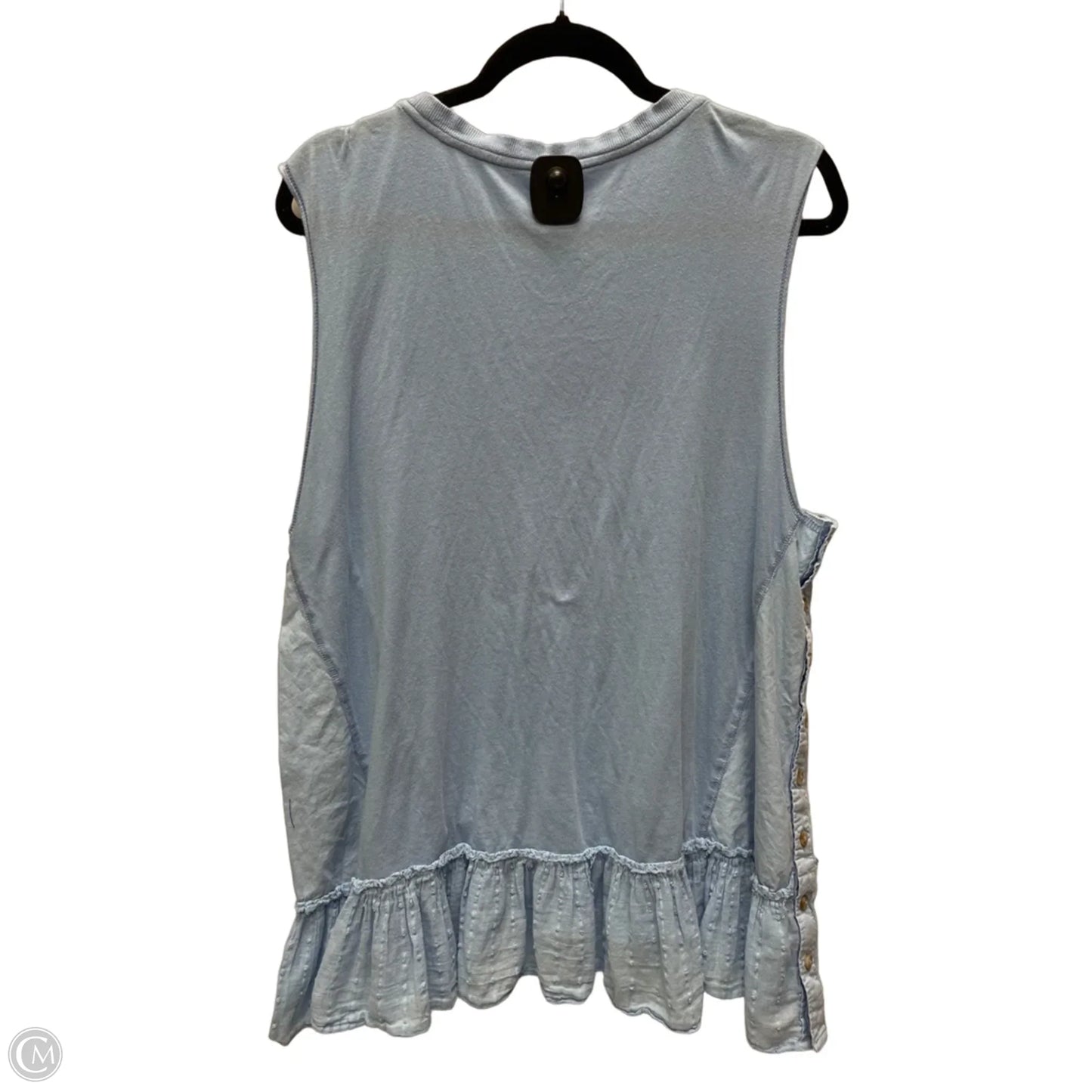 Top Sleeveless By Pilcro In Blue, Size: M