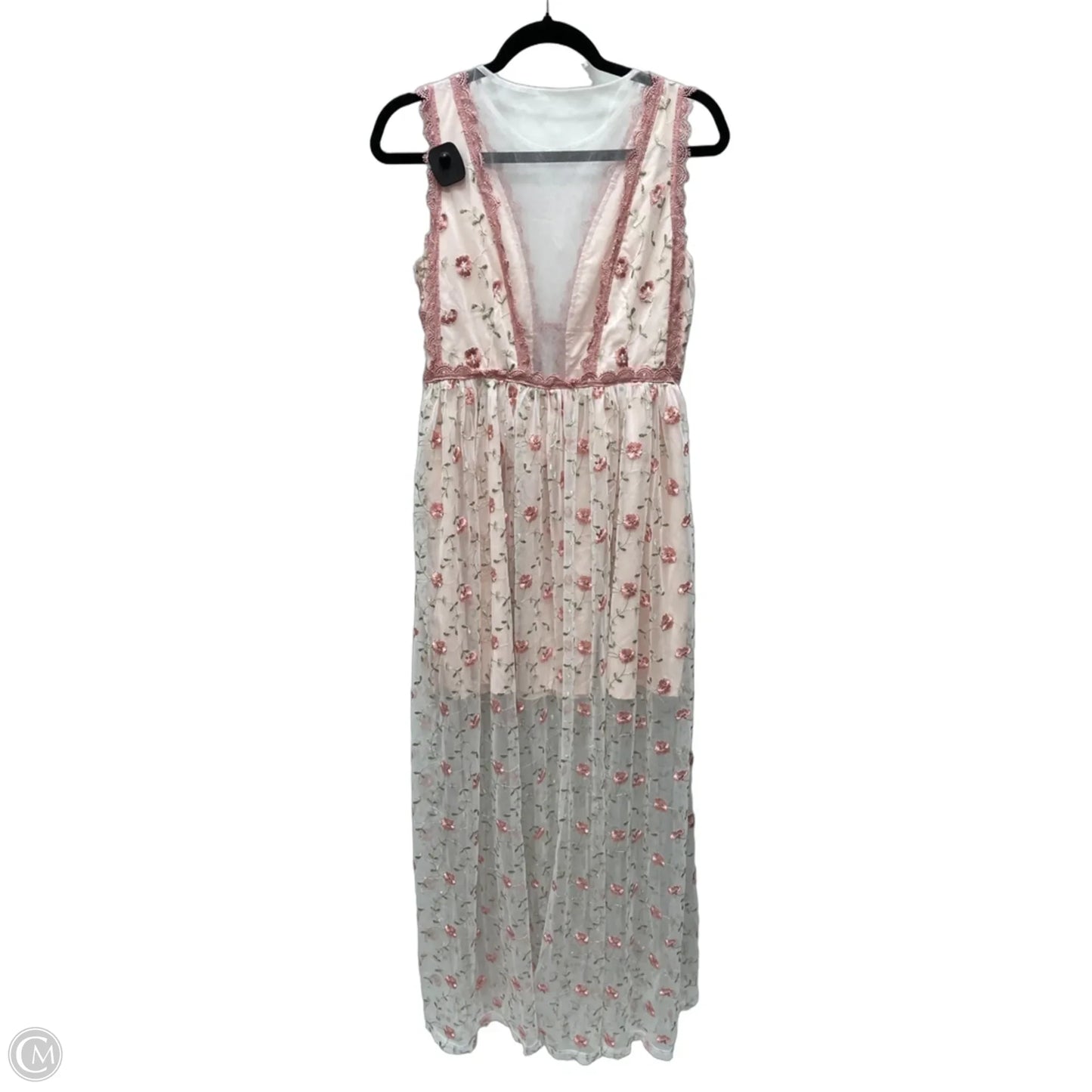 Dress Party Long By Clothes Mentor In Floral Print, Size: M
