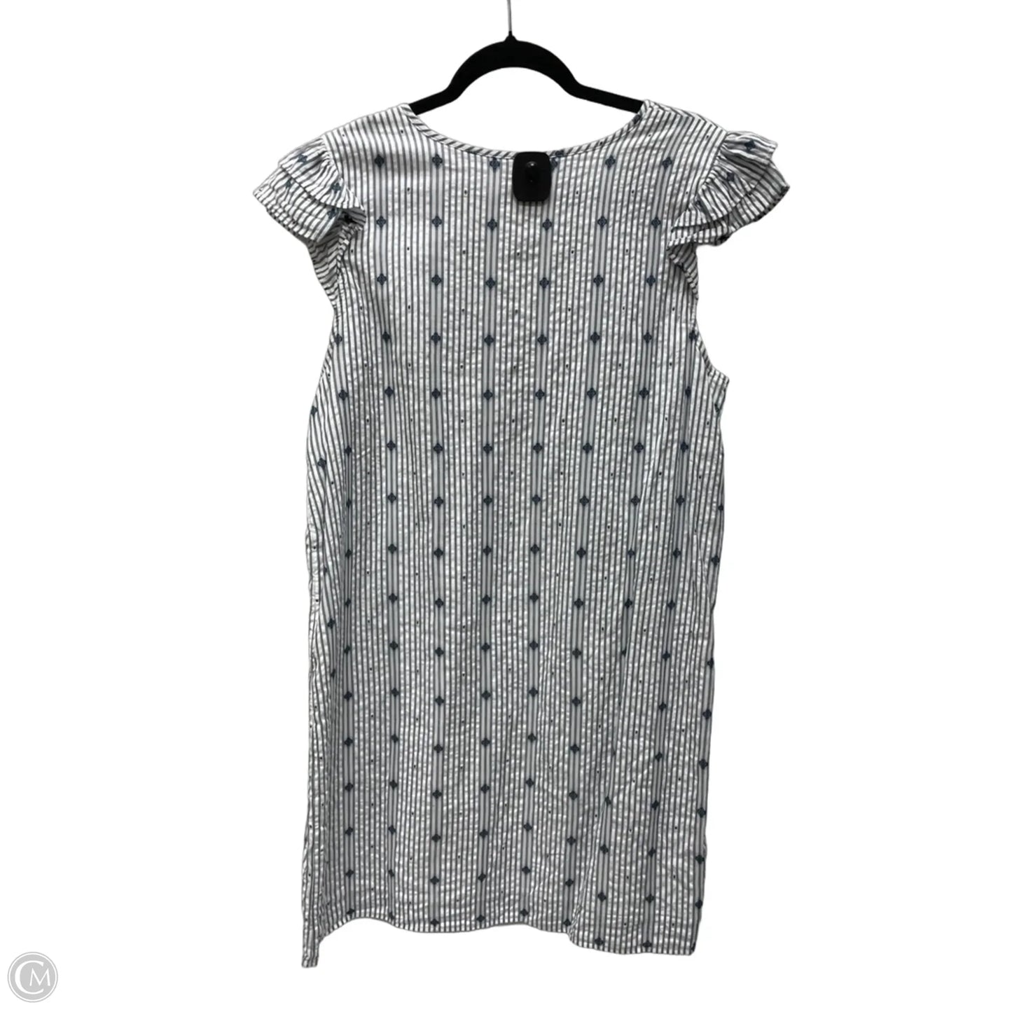 Dress Casual Short By Loft In Striped Pattern, Size: L