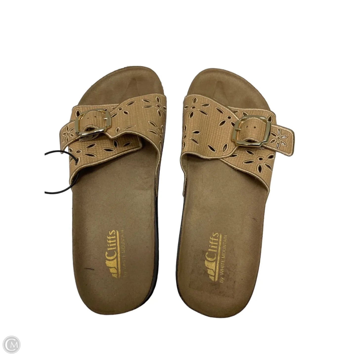 Sandals Flats By Cliffs By White Mountain In Brown, Size: 11