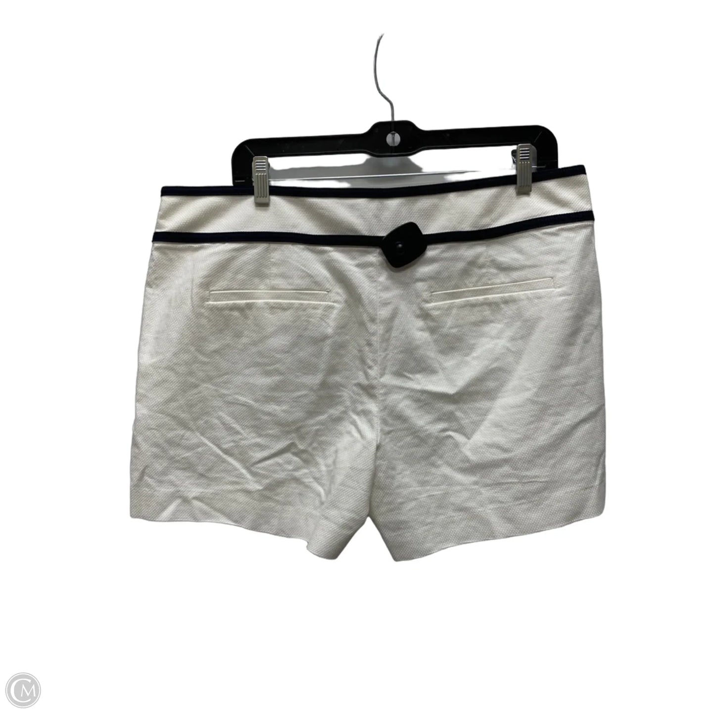 Shorts By Ann Taylor In Cream, Size: 14