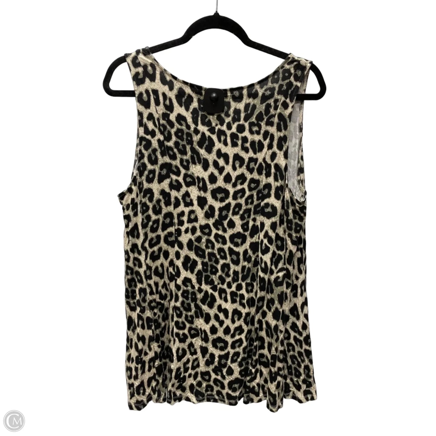 Top Sleeveless By Torrid In Animal Print, Size: 2x
