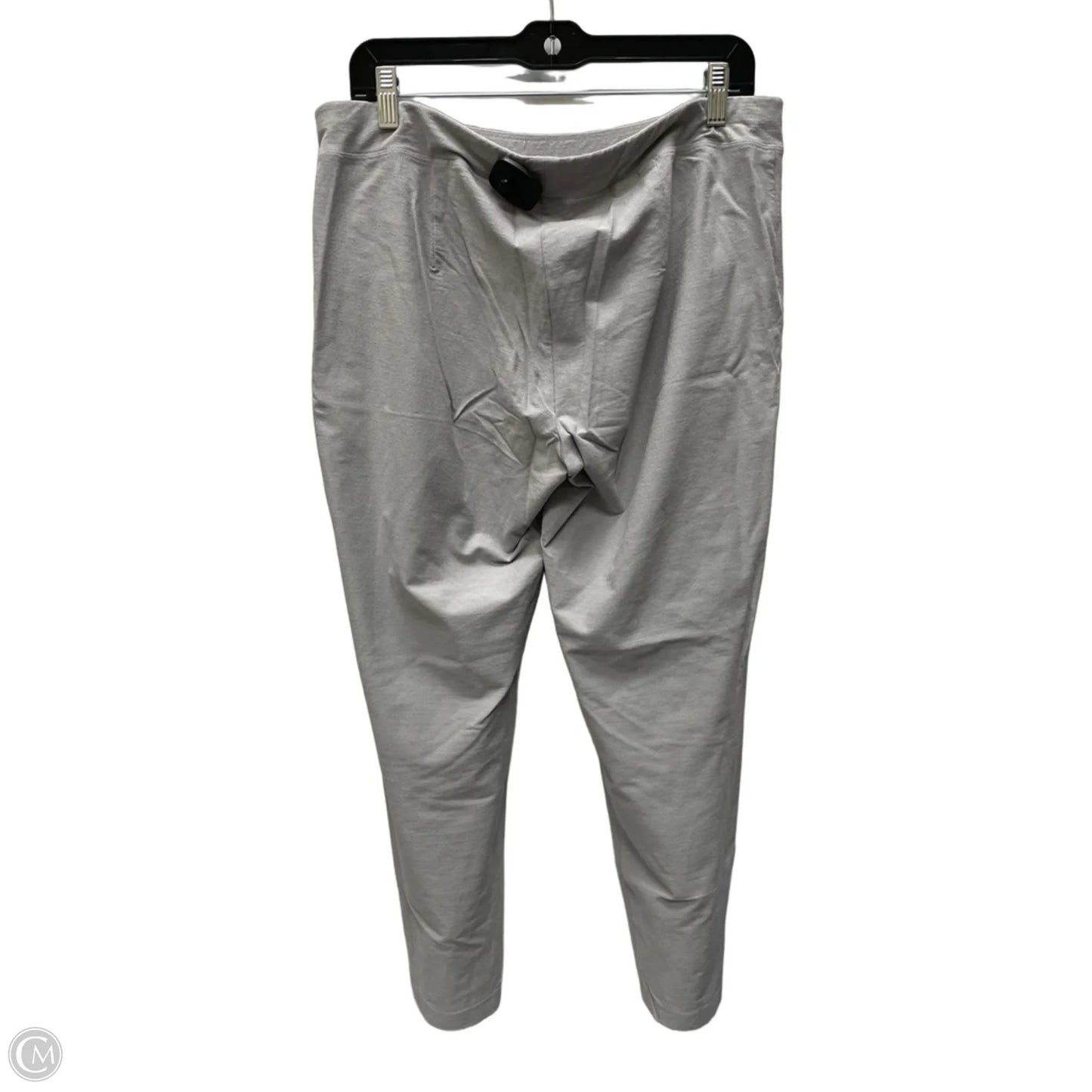 Pants Cropped By Eileen Fisher In Grey, Size: 12