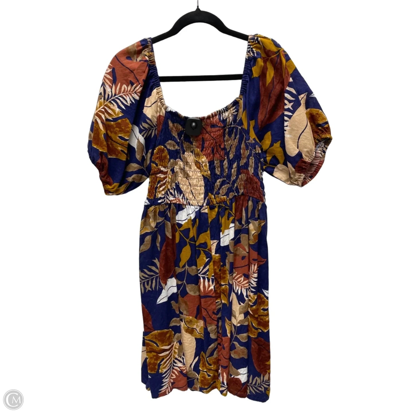 Dress Casual Short By Cupio In Floral Print, Size: L