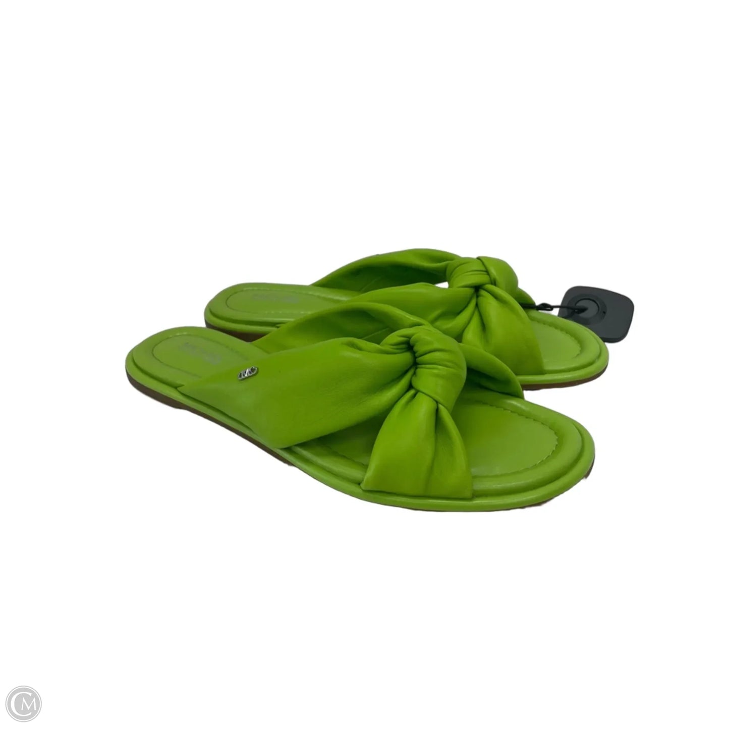 Sandals Designer By Michael Kors In Green, Size: 9.5