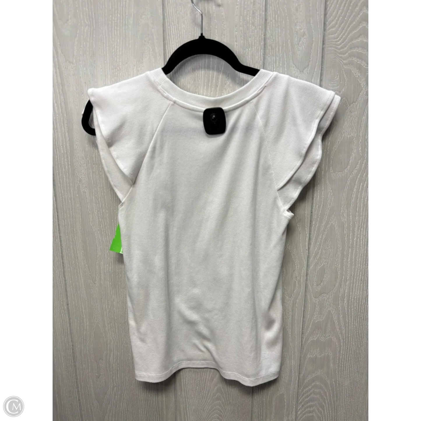 Top Short Sleeve By Gap In White, Size: Xs
