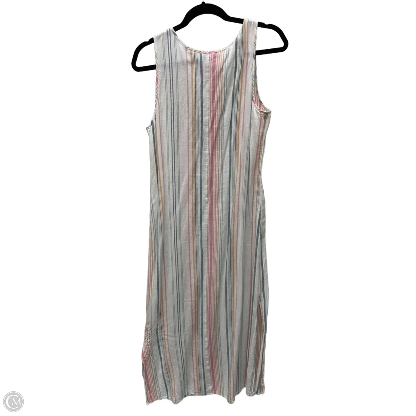 Dress Casual Maxi By Vince Camuto In Striped Pattern, Size: M