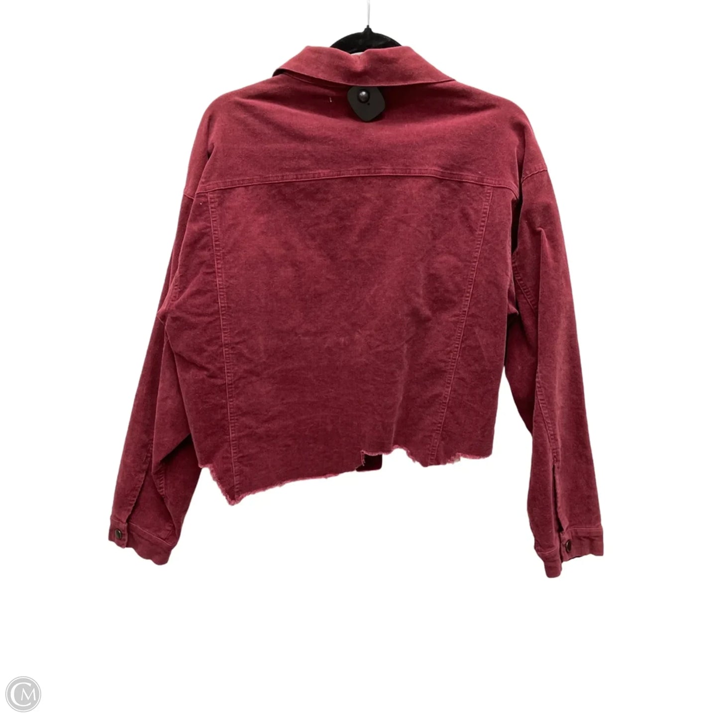 Jacket Other By Lush In Maroon, Size: M