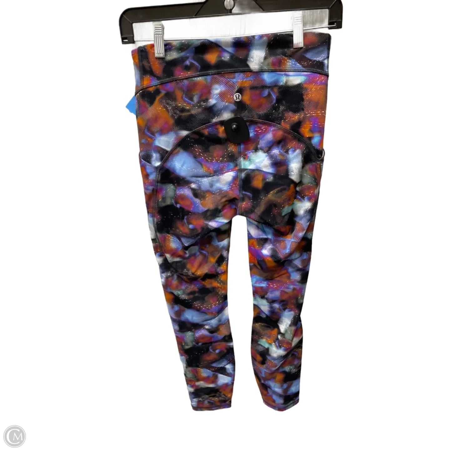 Athletic Leggings By Lululemon In Black & White, Size: 6