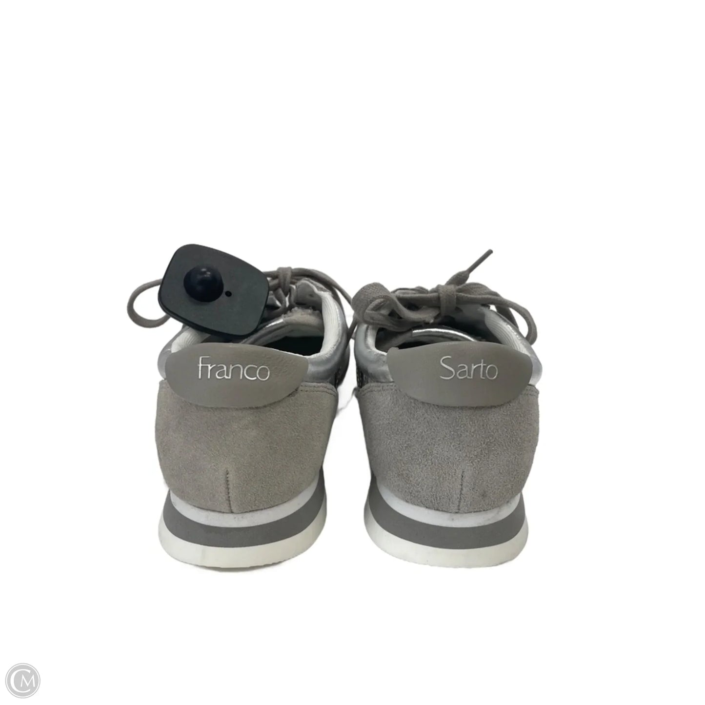 Shoes Sneakers By Franco Sarto In Grey & Silver, Size: 6