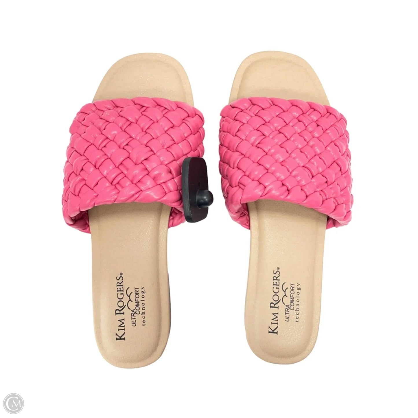 Sandals Flats By Kim Rogers In Brown & Pink, Size: 7.5