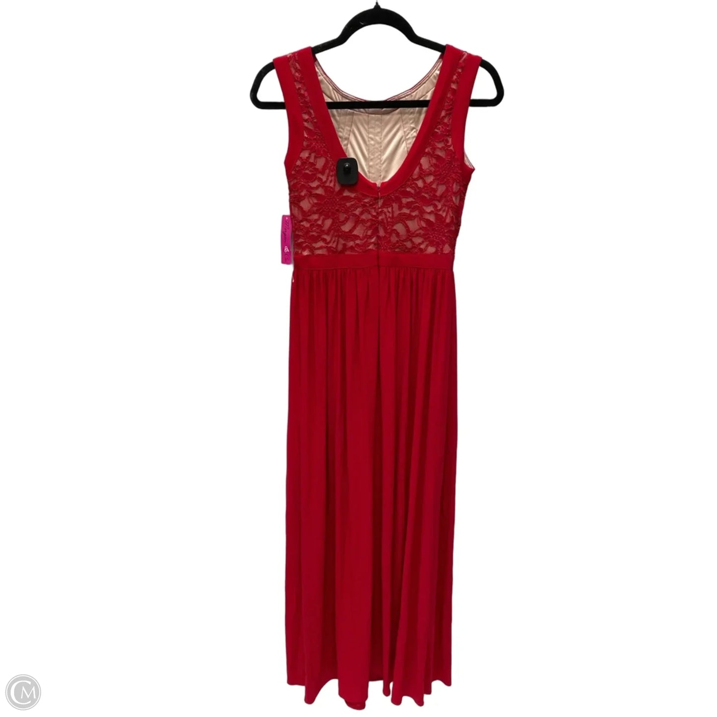 Dress Party Long By Clothes Mentor In Red, Size: Xs
