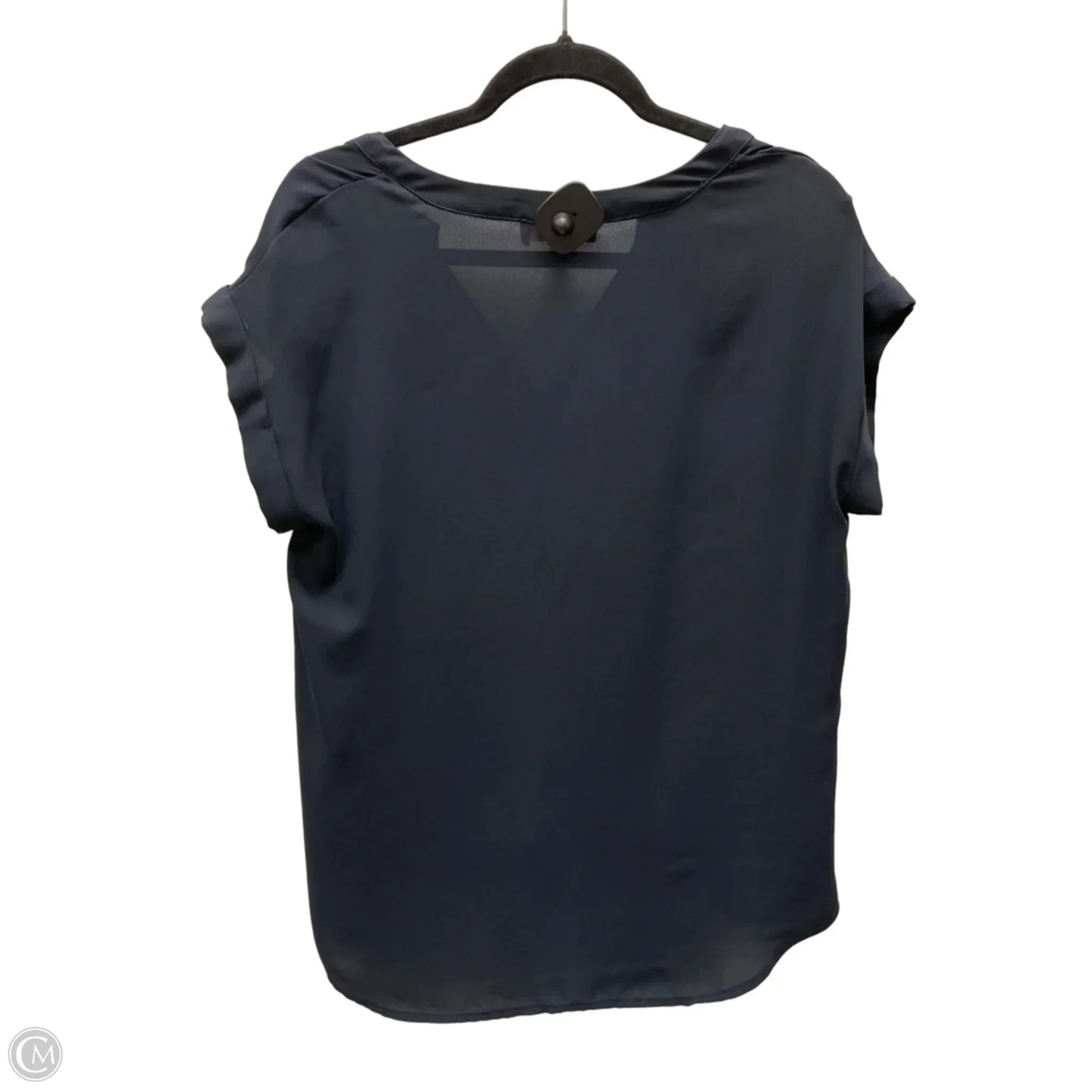 Top Short Sleeve By Philosophy In Navy, Size: L