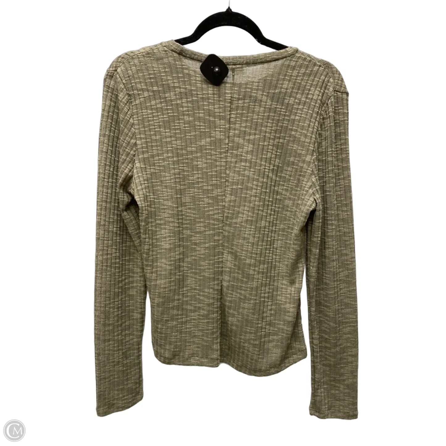 Top Long Sleeve By Free People In Green, Size: L