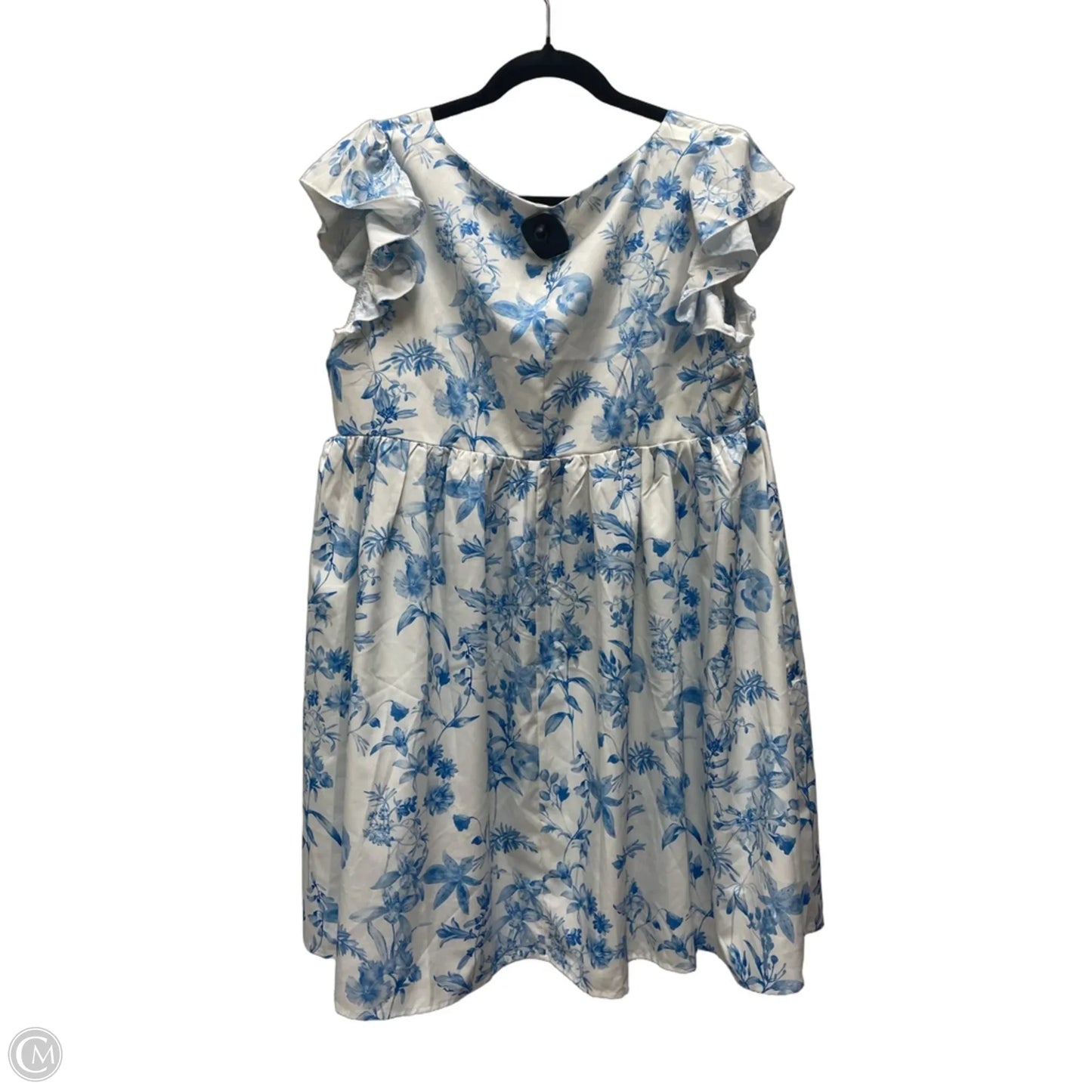 Dress Casual Short By Shein In Floral Print, Size: L