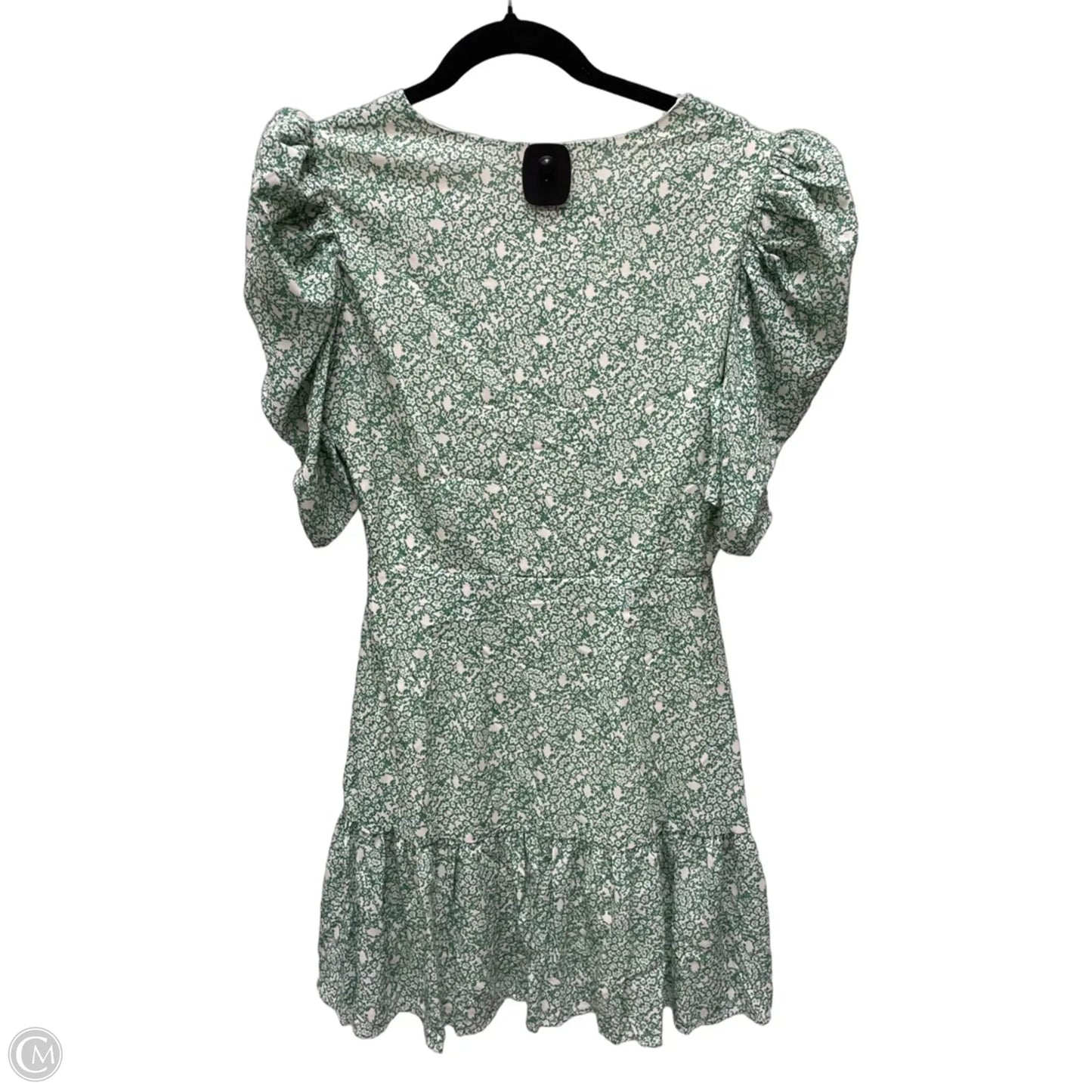 Dress Casual Short By Cmb In Green & White, Size: S