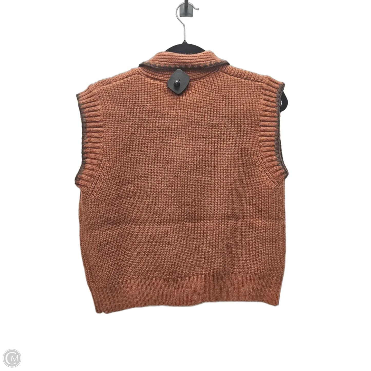 Vest Sweater By &merci In Brown, Size: L