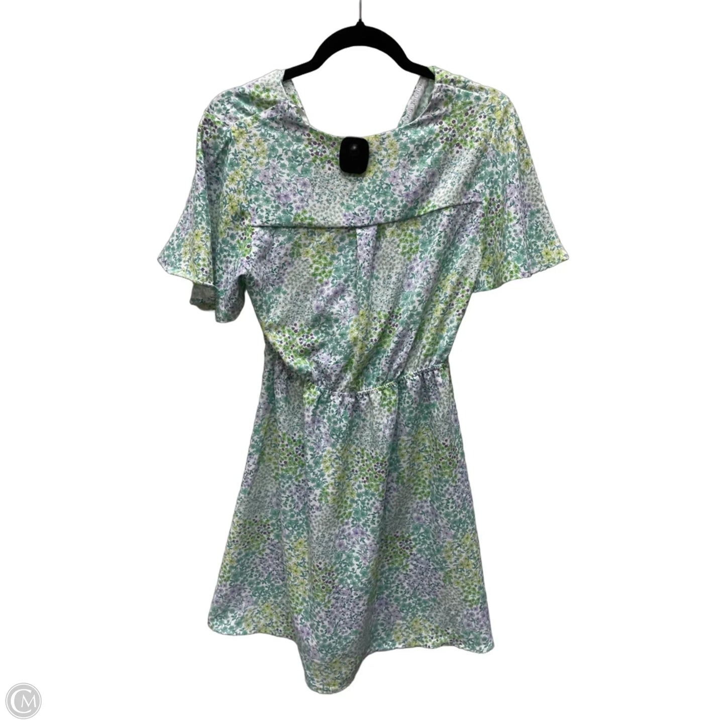 Dress Casual Short By Monteau In Floral Print, Size: L