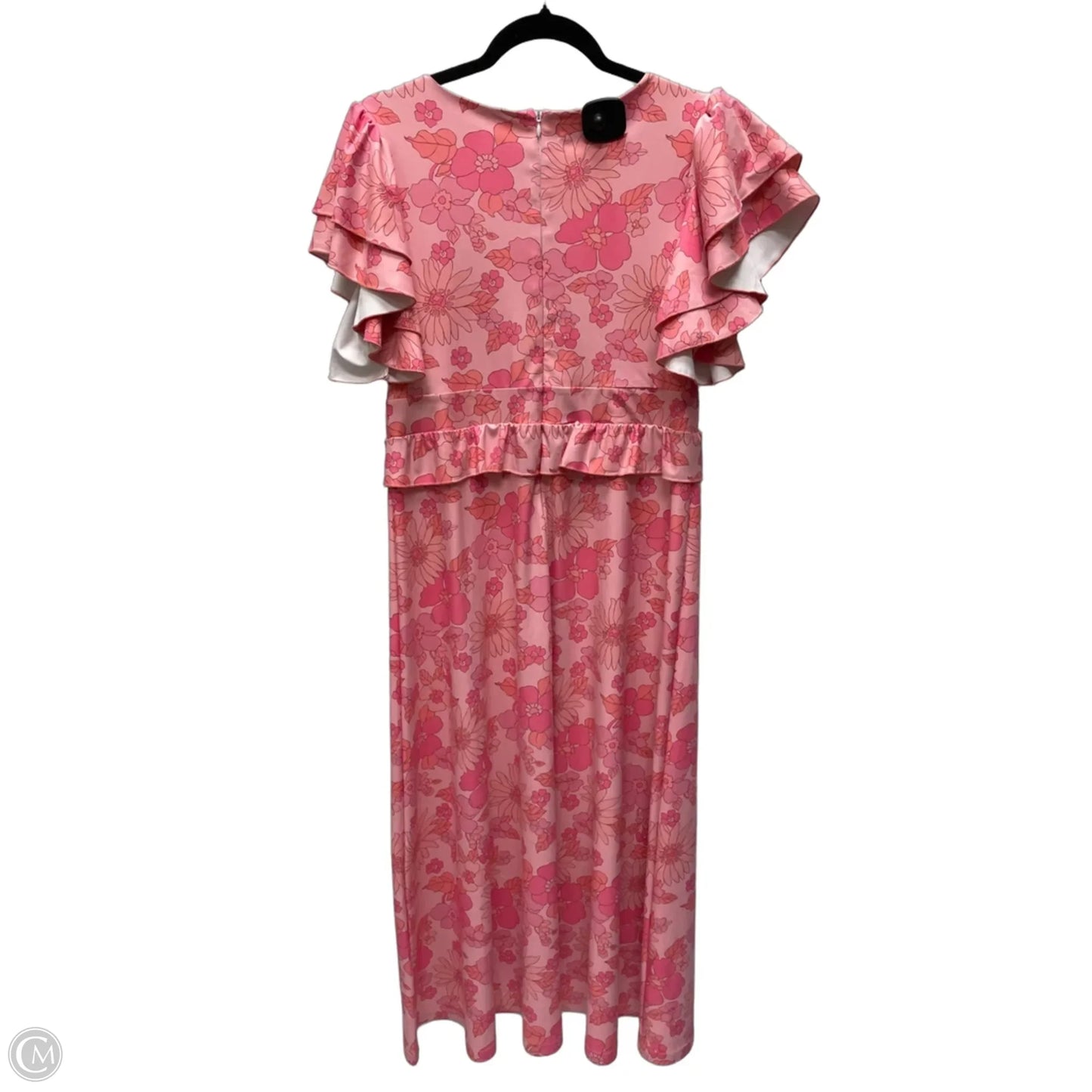 Dress Casual Midi By SMITH & QUINN In Floral Print, Size: L