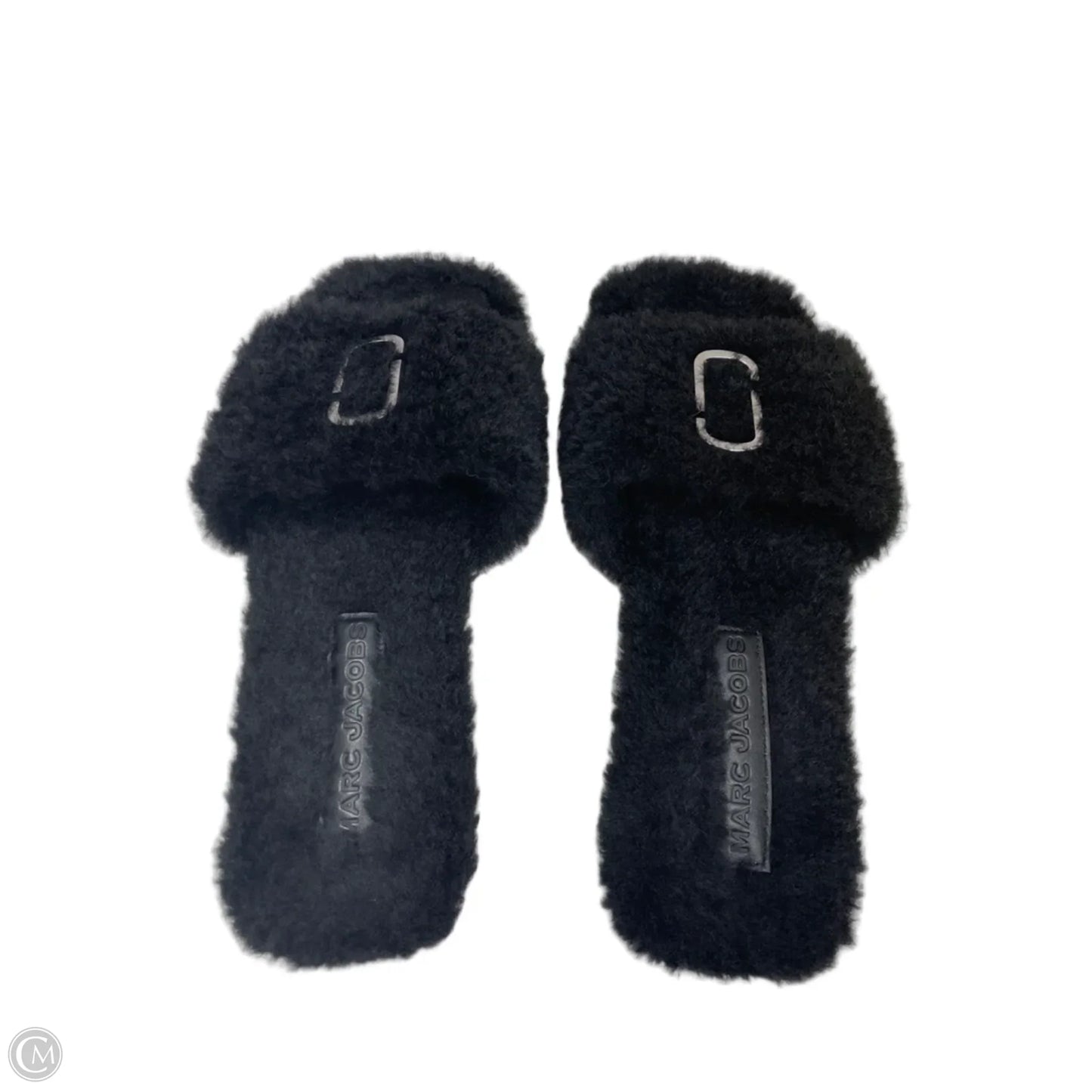 Sandals Luxury Designer By Marc Jacobs In Black, Size: 8