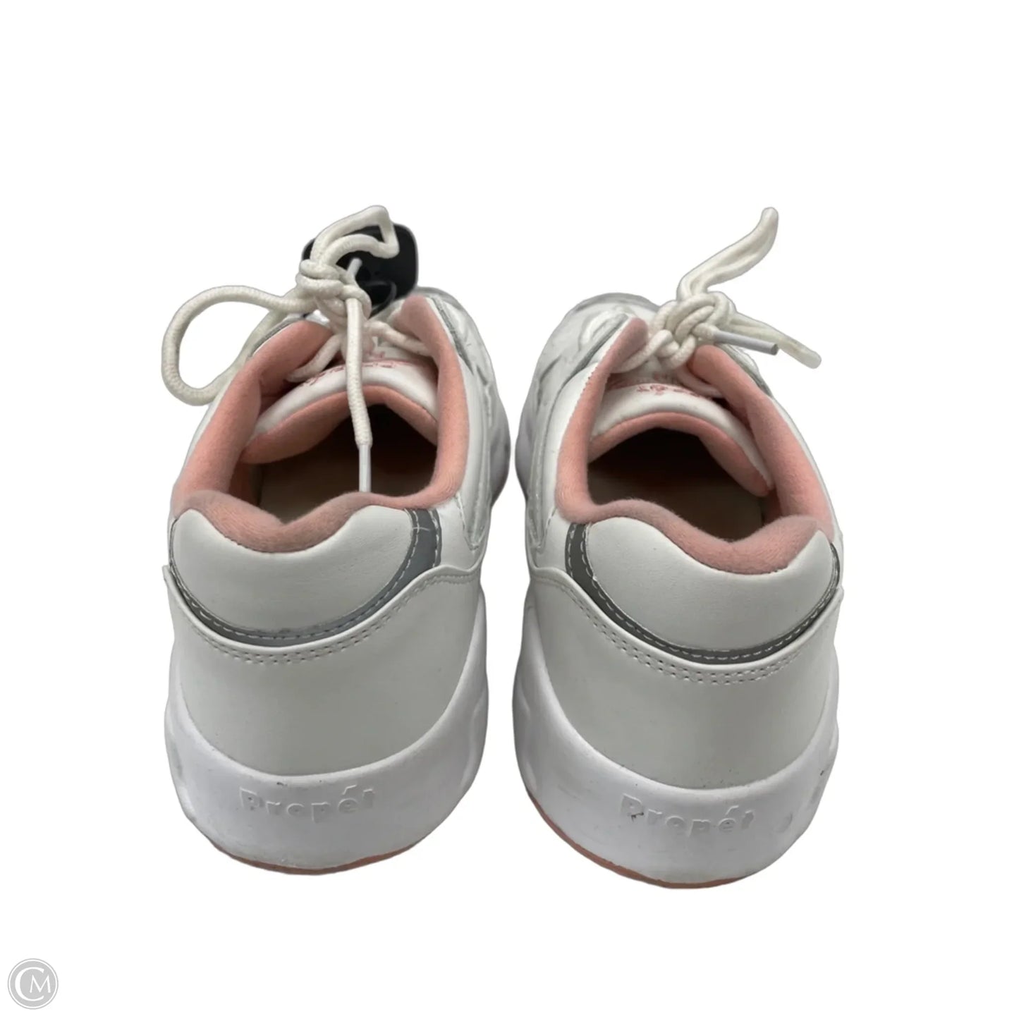 Shoes Sneakers By Clothes Mentor In Pink & White, Size: 8.5