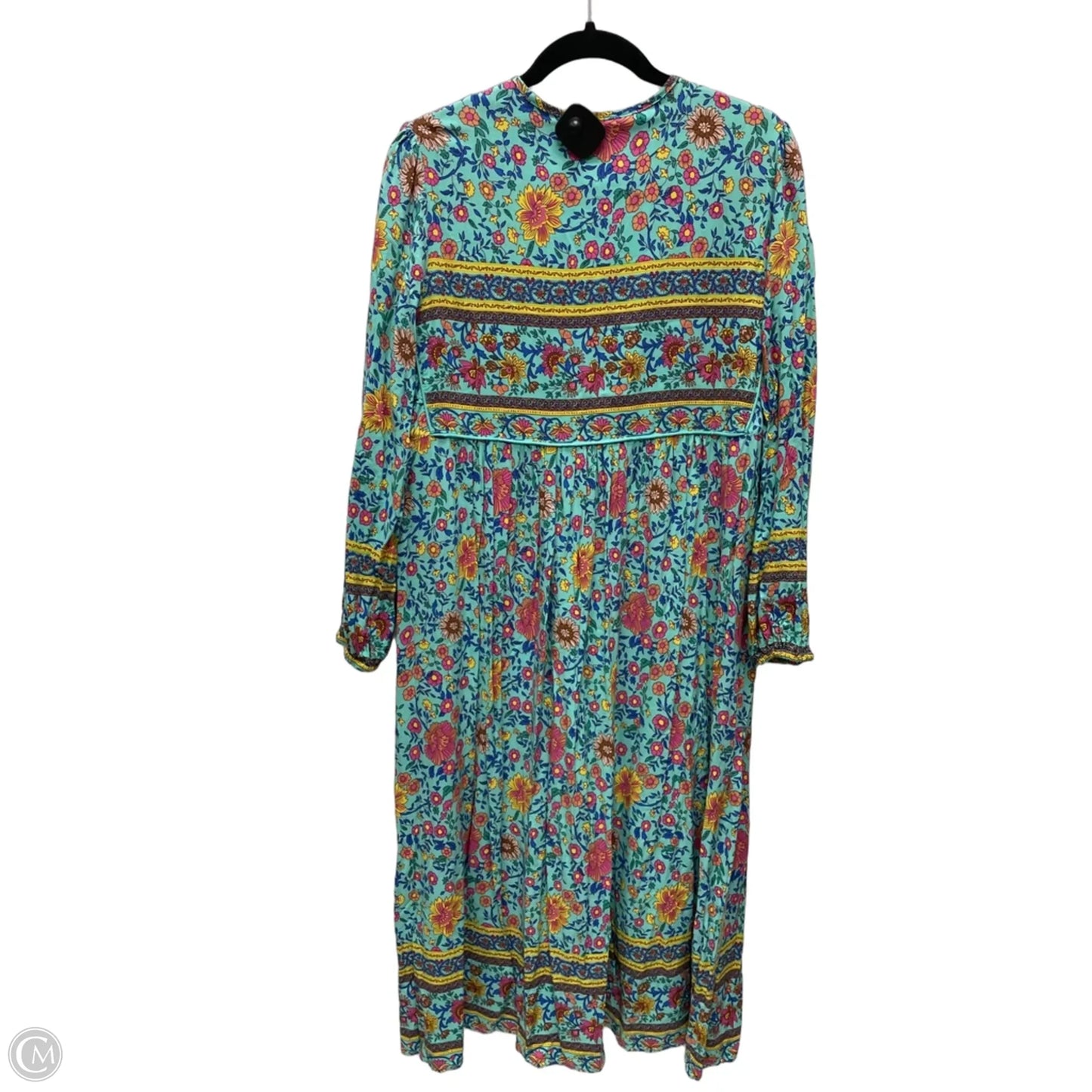 Dress Casual Short By Clothes Mentor In Floral Print, Size: L