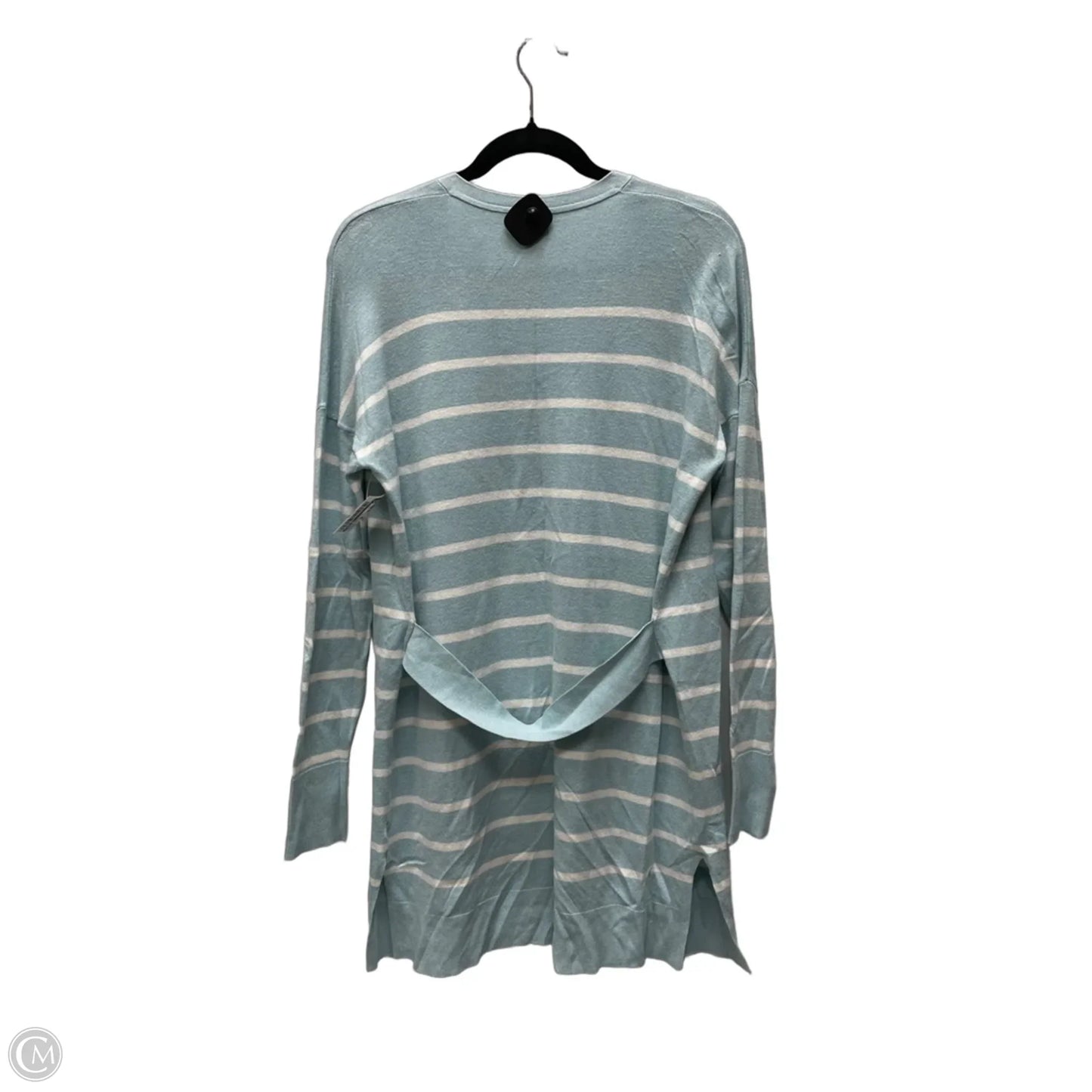 Sweater Cardigan By A New Day In Striped Pattern, Size: M