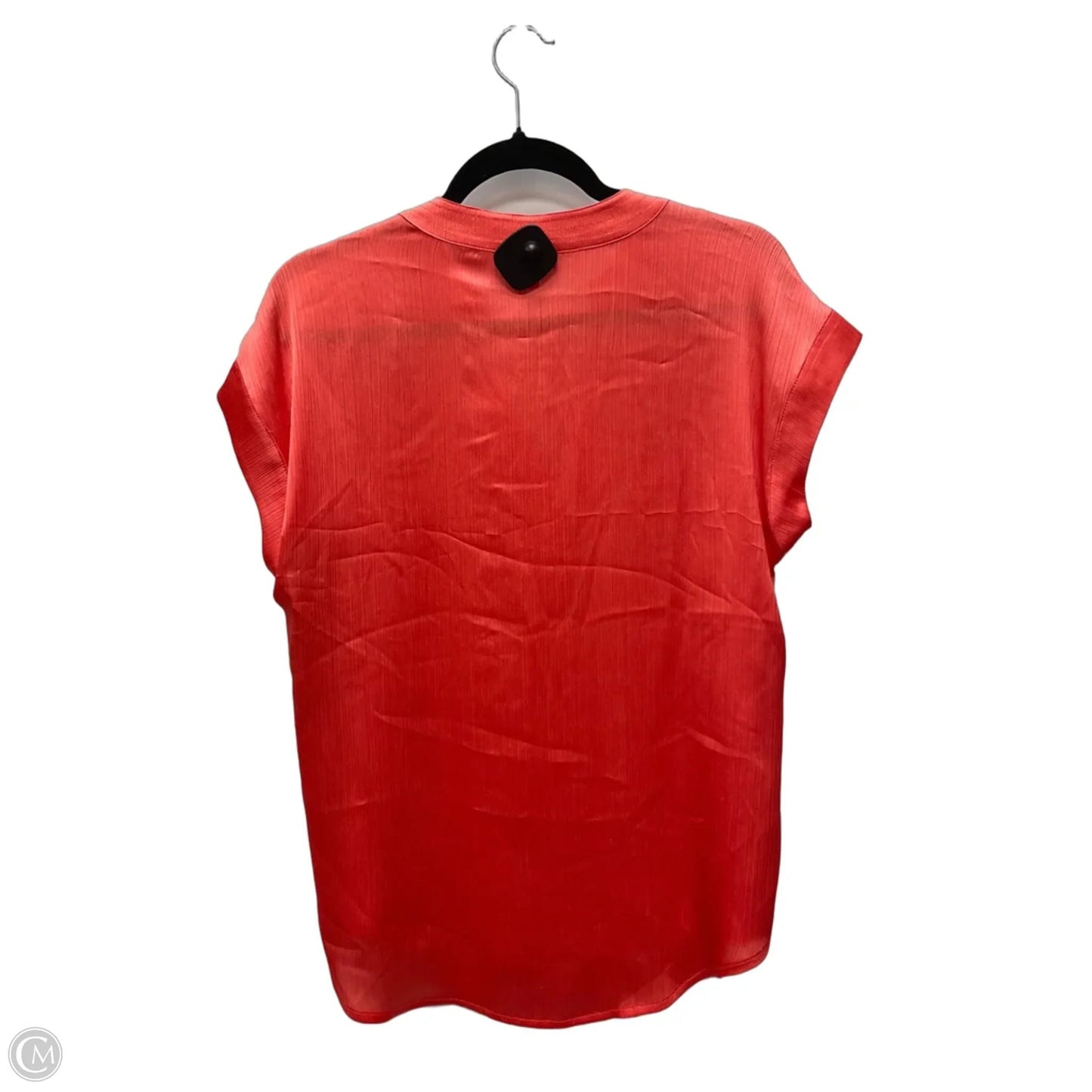 Blouse Sleeveless By Vince Camuto In Coral, Size: S