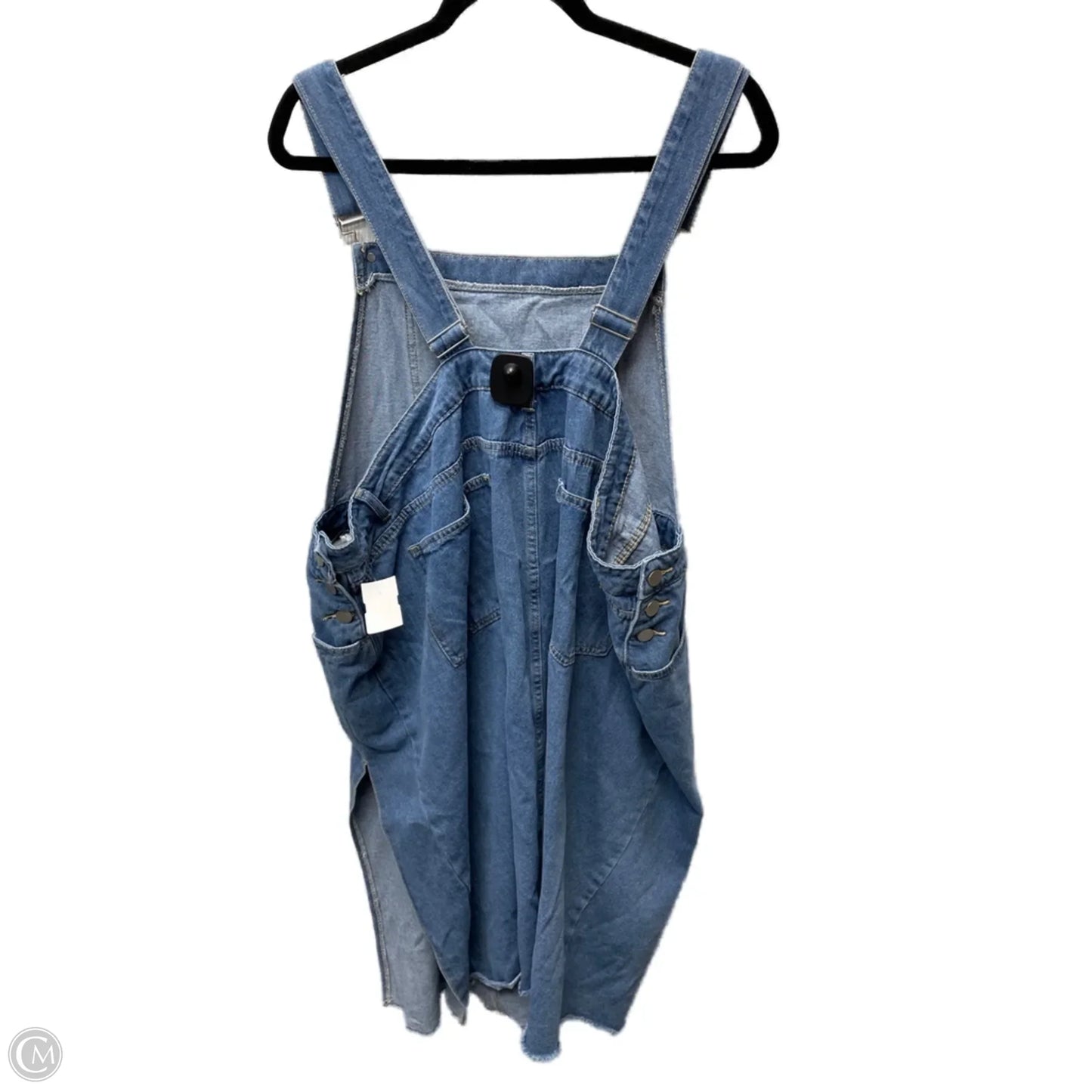 Dress Casual Short By Shein In Blue Denim, Size: 4x