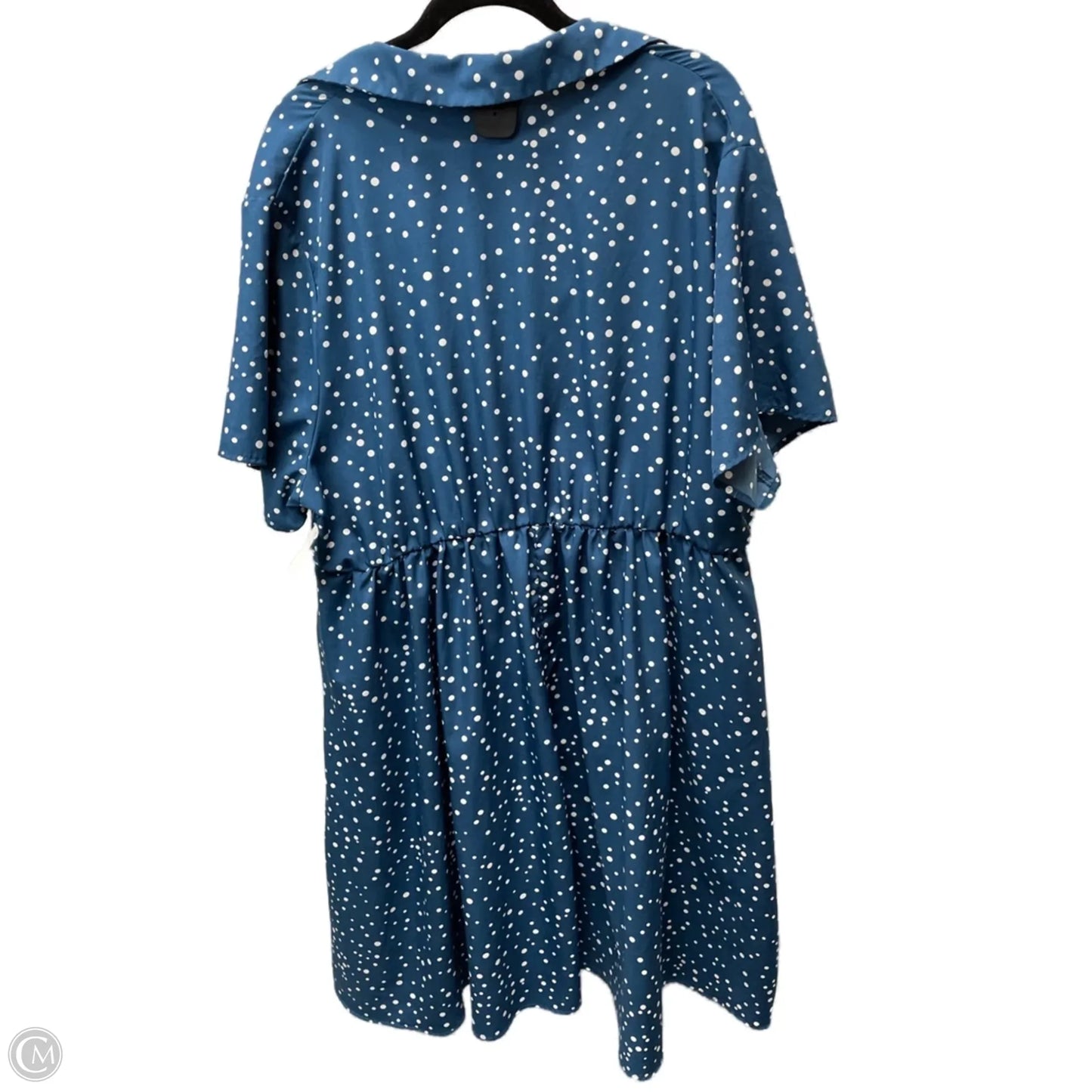 Dress Casual Short By Clothes Mentor In Polkadot Pattern, Size: 3x