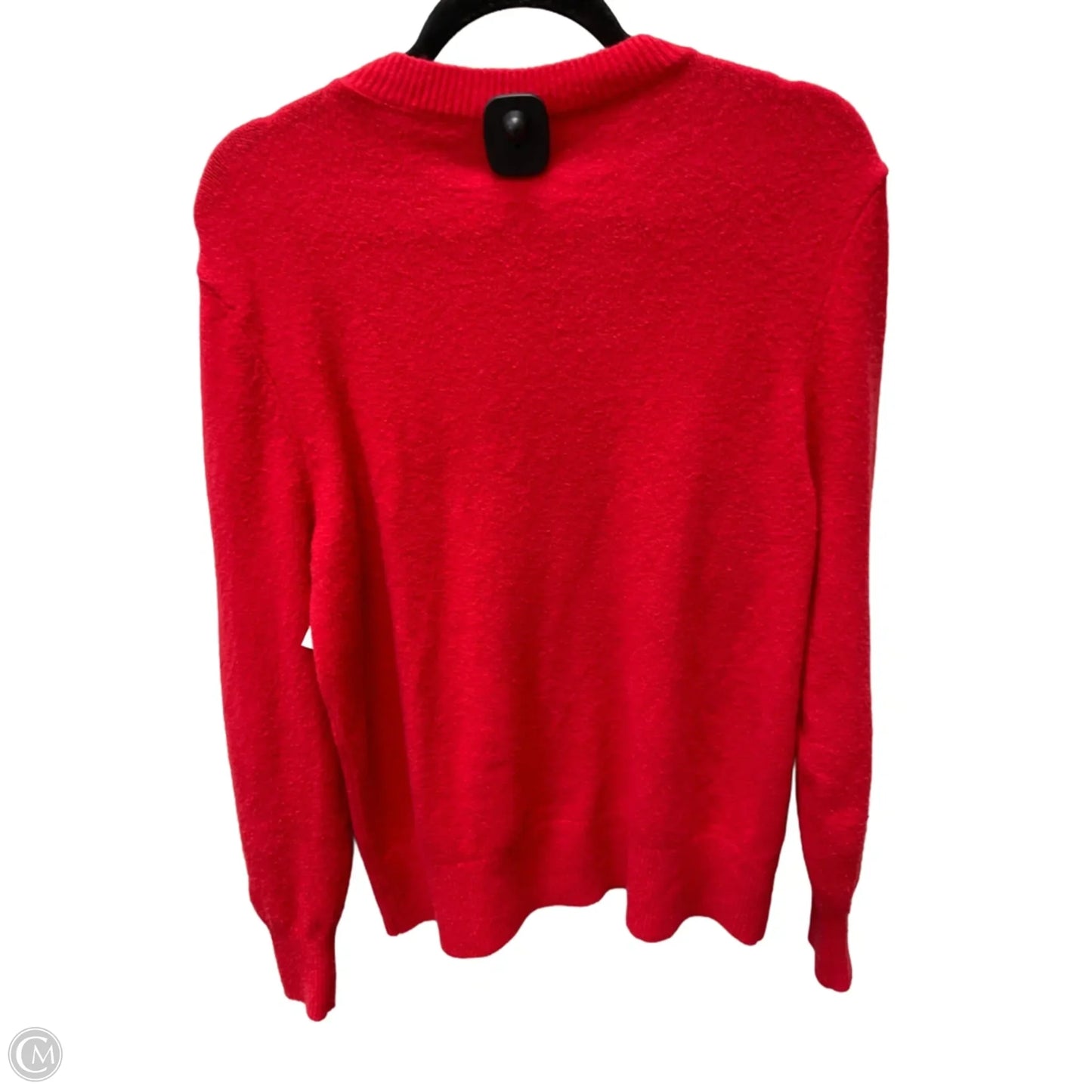 Sweater By Pink In Red & White, Size: M