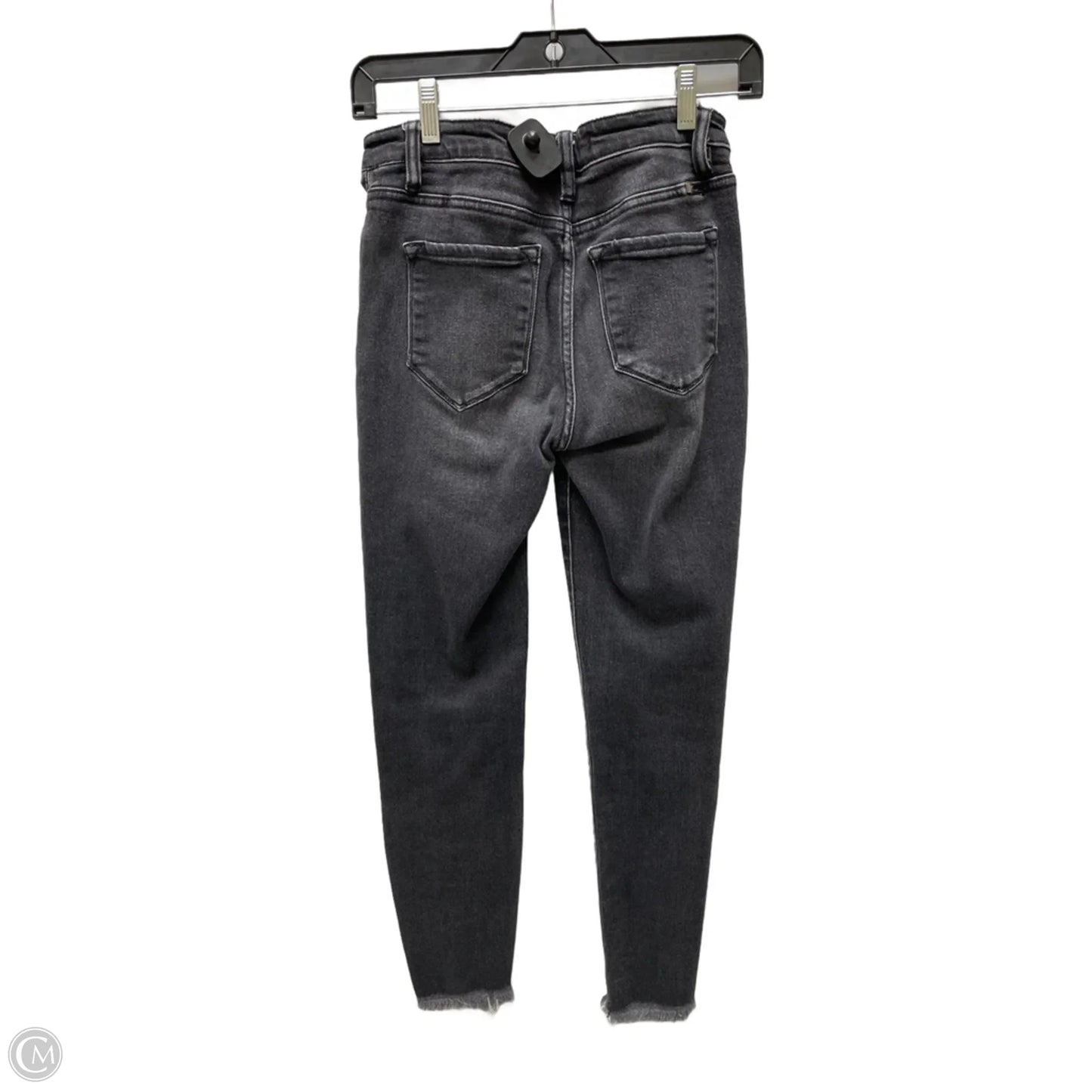 Jeans Skinny By Kancan In Black Denim, Size: 6