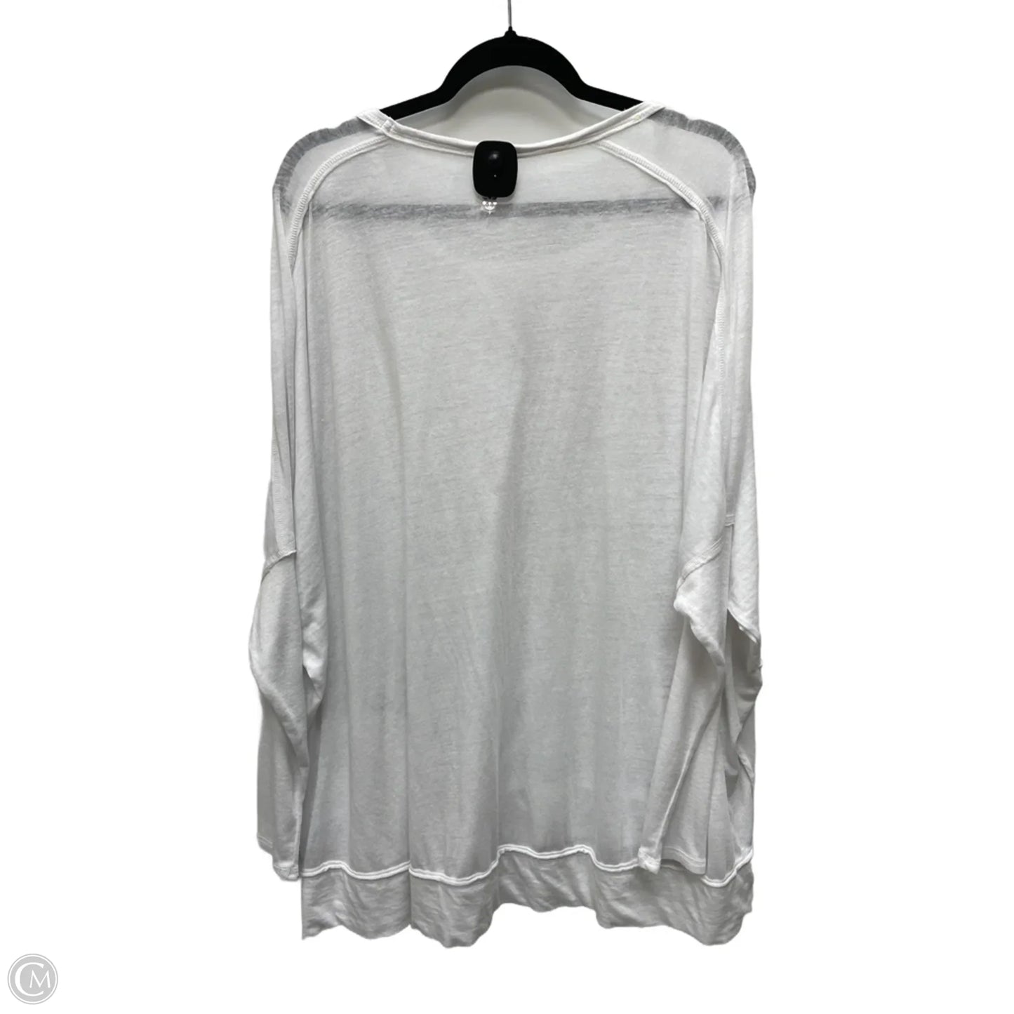 Top Long Sleeve By Free People In White, Size: L