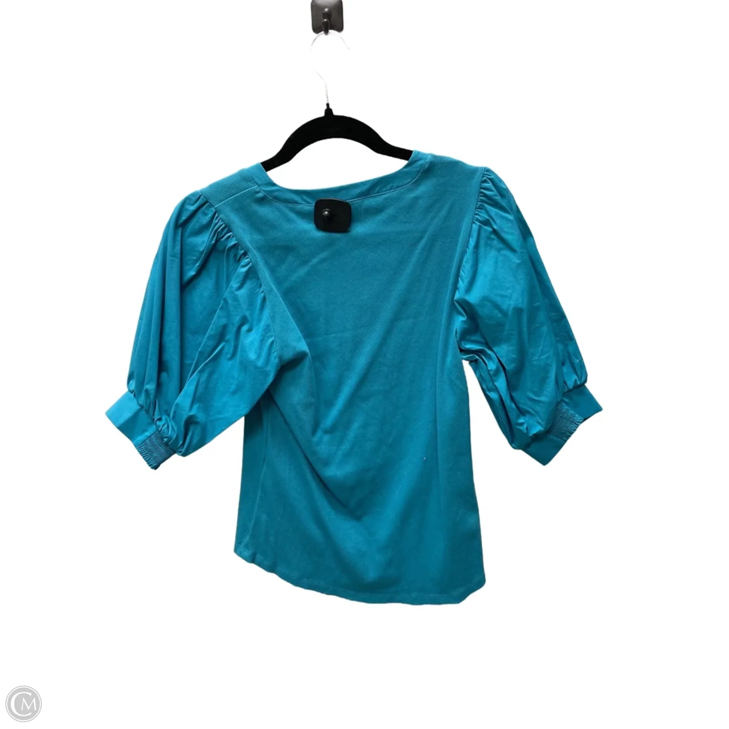 Top Short Sleeve By Chicos In Blue, Size: S