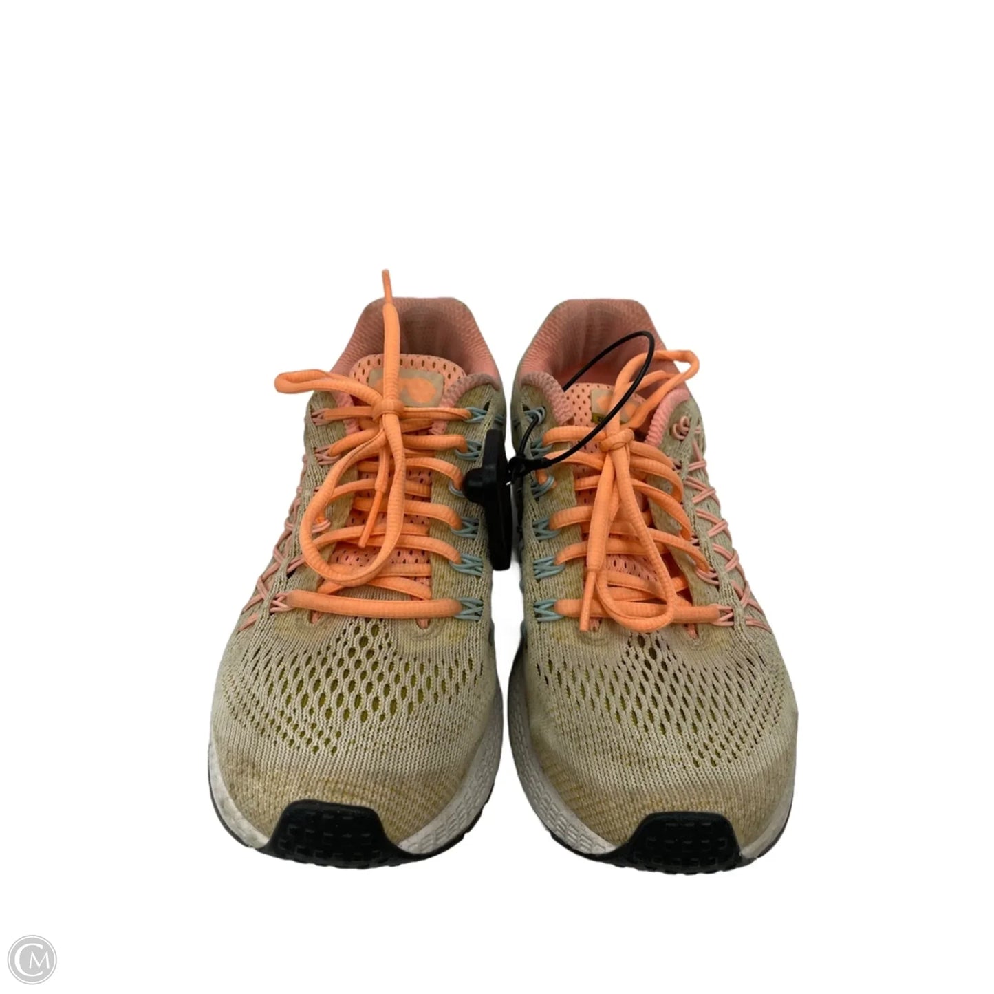 Shoes Athletic By Nike In Orange & Yellow, Size: 7.5