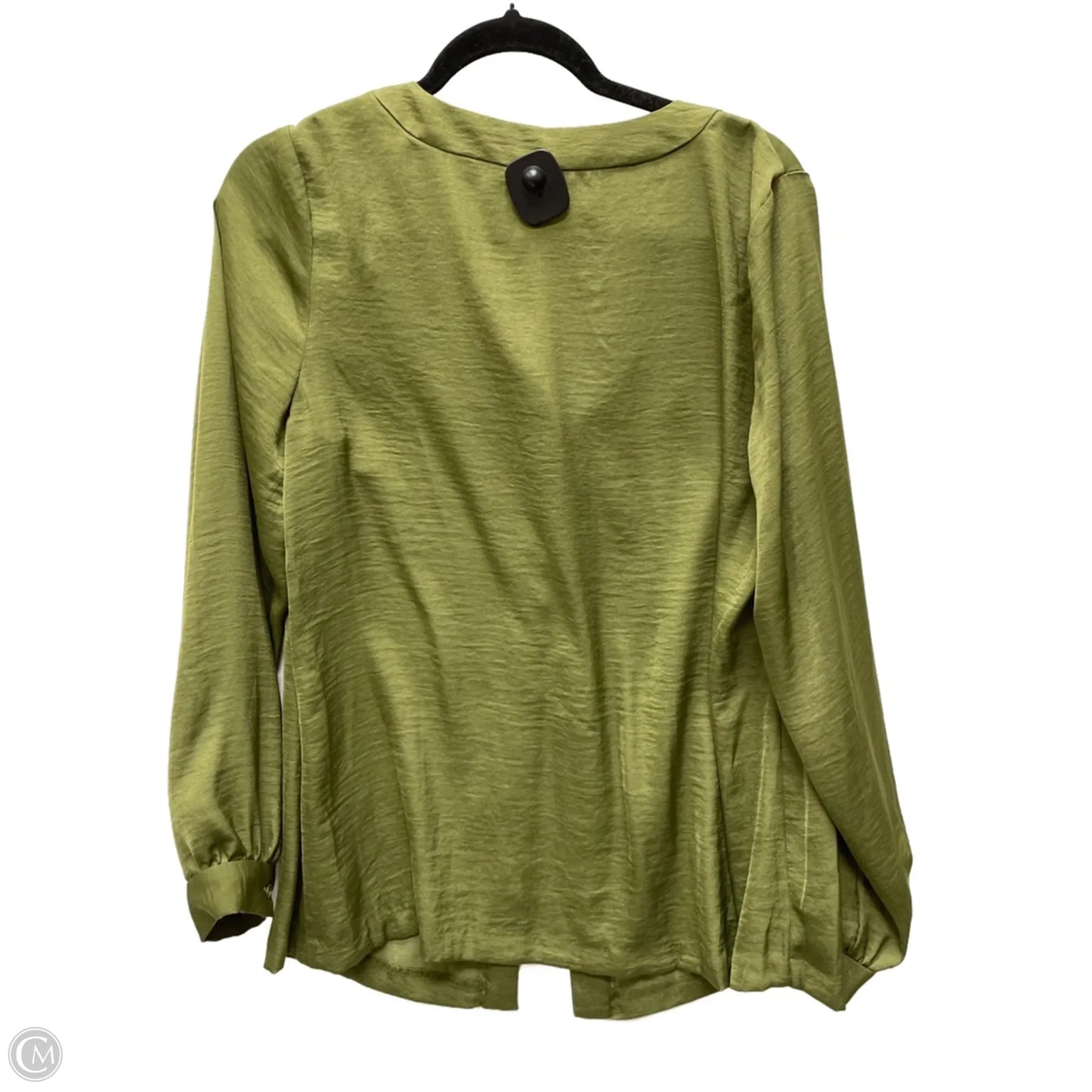 Top Long Sleeve By Alfani In Green, Size: Xl