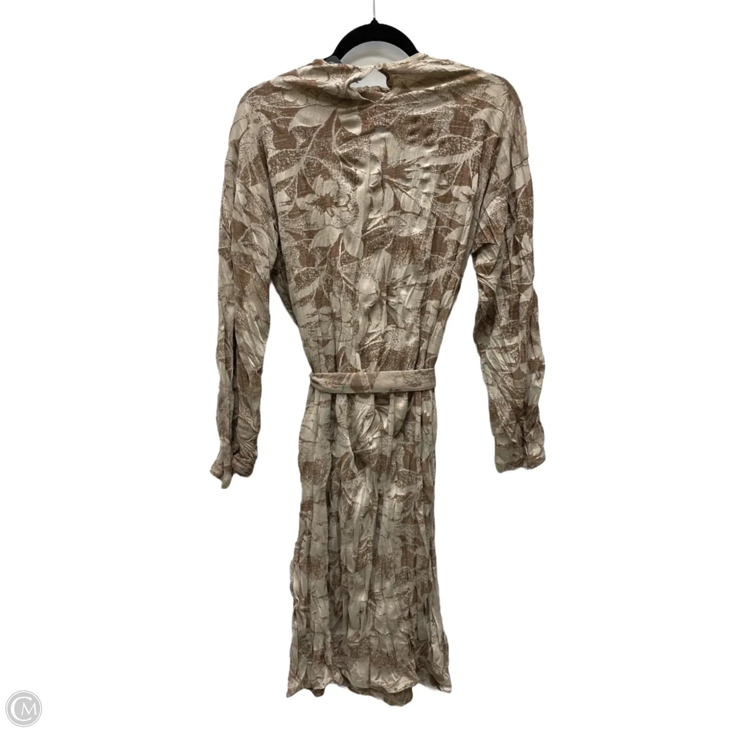 Dress Casual Maxi By Zara In Floral Print, Size: S