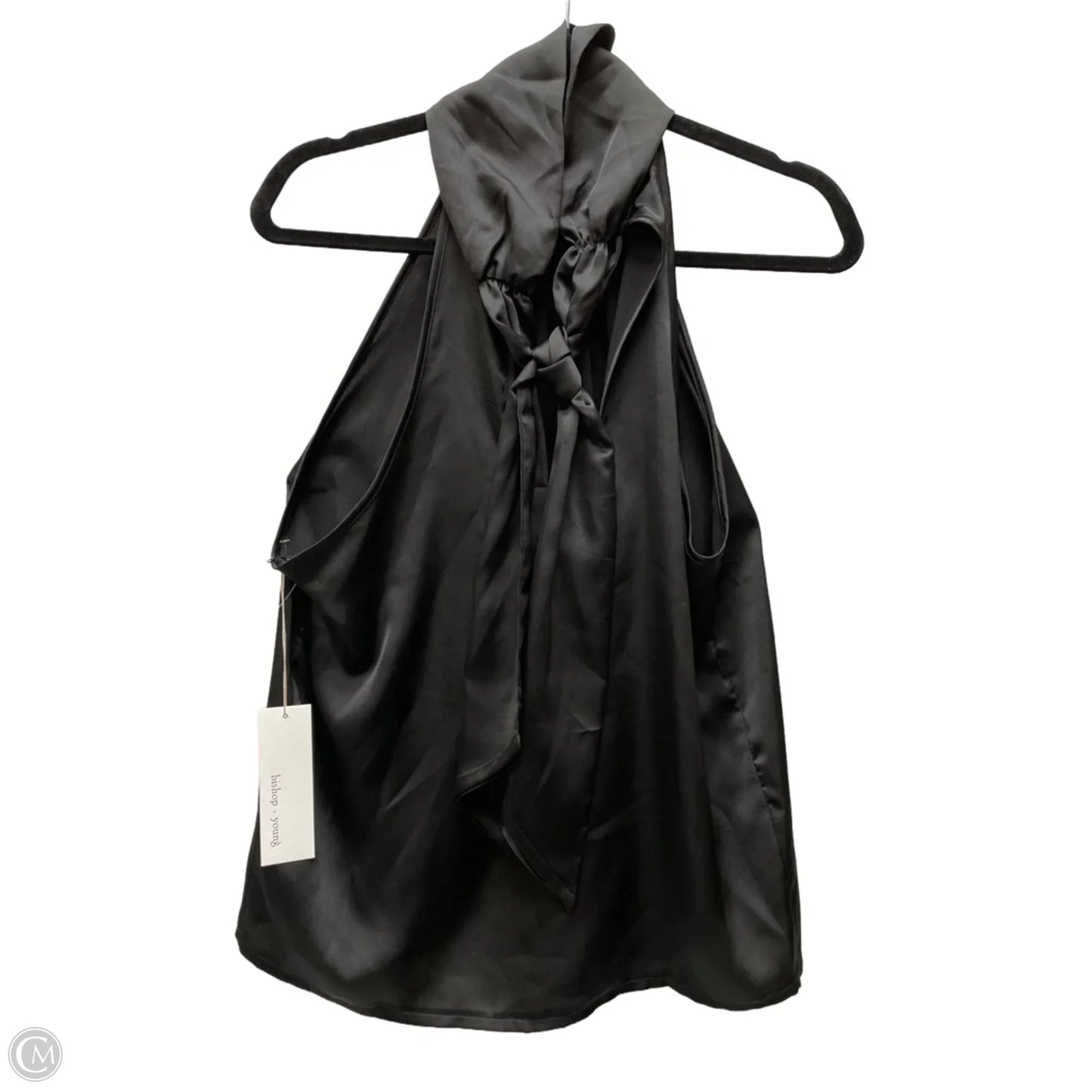 Top Sleeveless By Bishop + Young In Black, Size: M