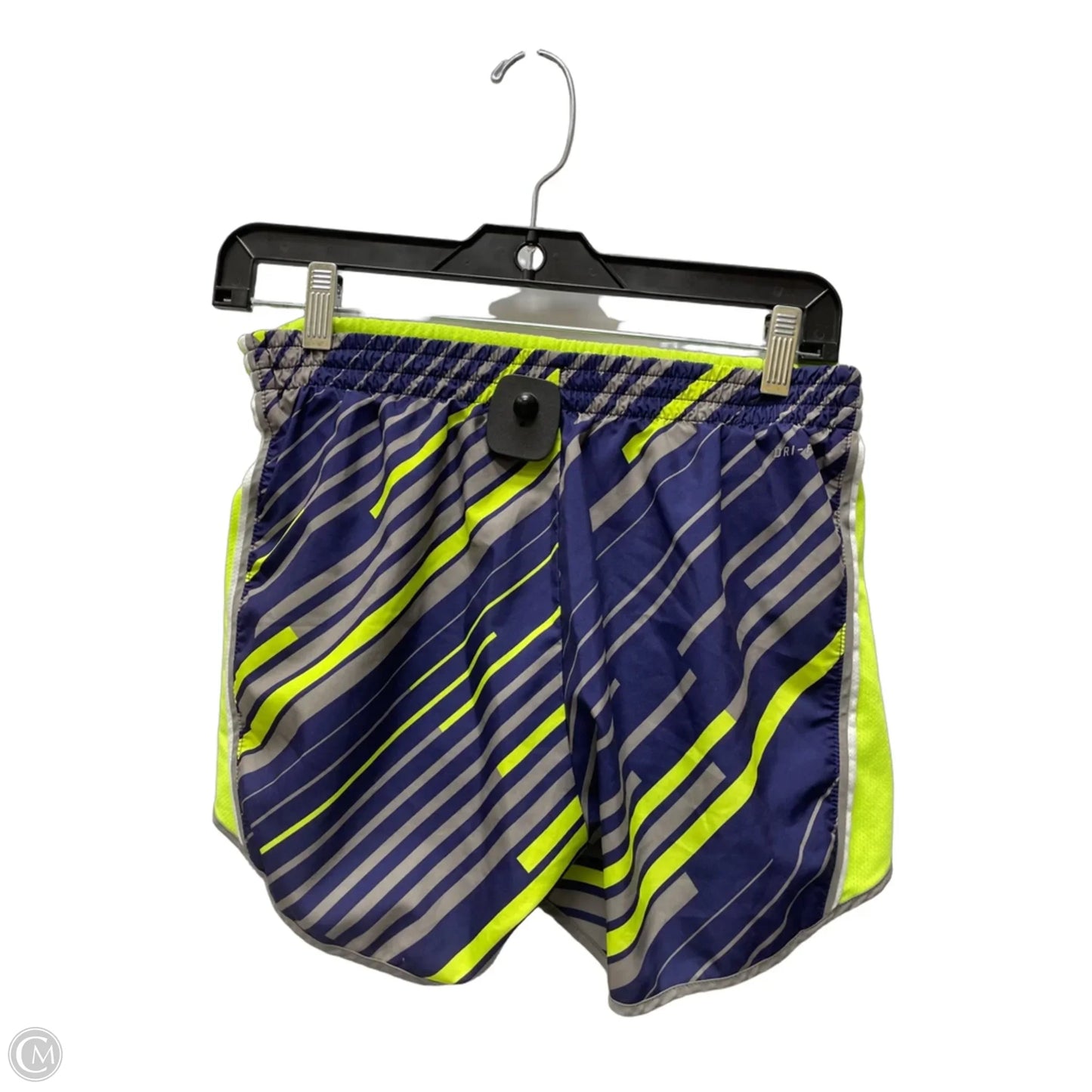 Athletic Shorts By Nike Apparel In Striped Pattern, Size: S